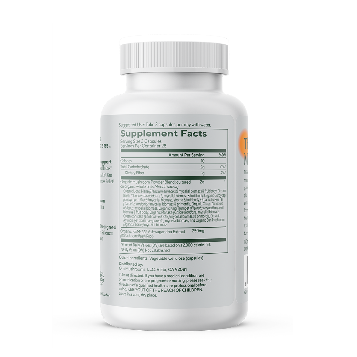 Master Blend Mushroom Capsules - 12 Servings、mySite、gigharbornorthrealestate