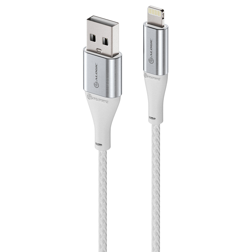 SUPER Ultra USB-A to Lightning Cable -Silver-1.5m、mySite、fannypackpong