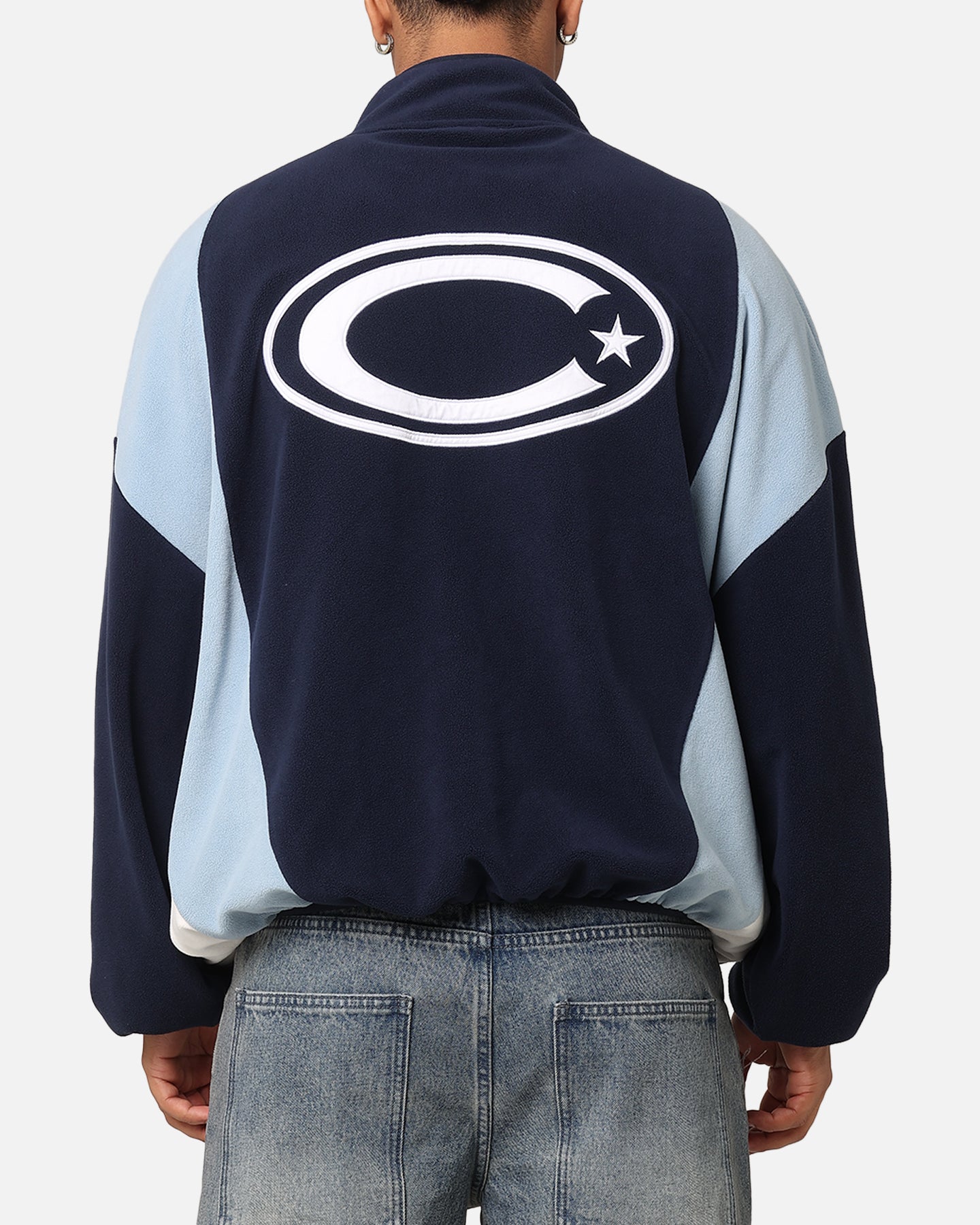 Carre C-Star Polarfleece Quarter Zip Crewneck Light Blue/Mul、mySite、zt4zffjzw