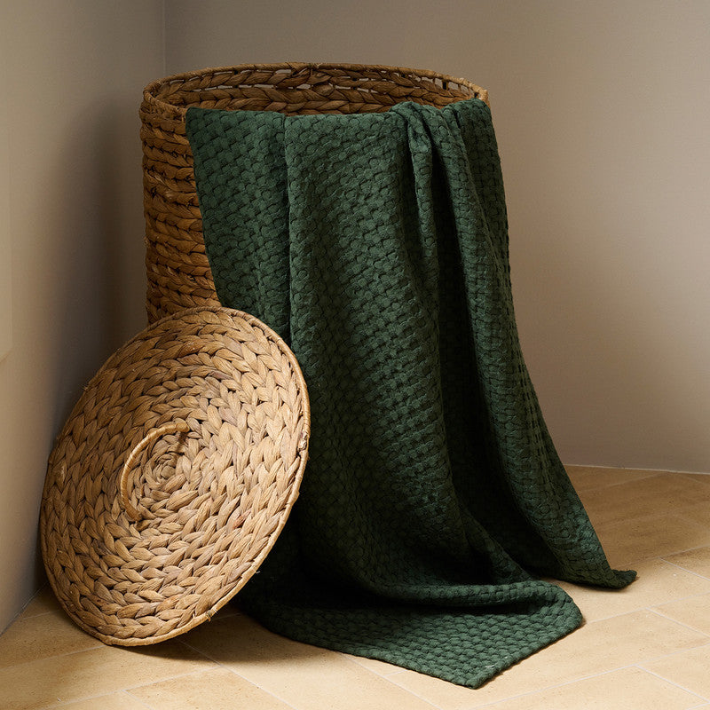 Cotton Bamboo Bath Towel | Waffle | Extra Large | Verde、mySite、camillekostekn