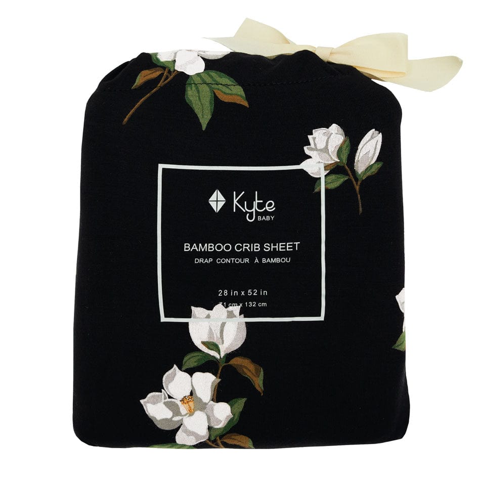  Crib Sheet in Big Midnight Magnolia、mySite、layawaytickets