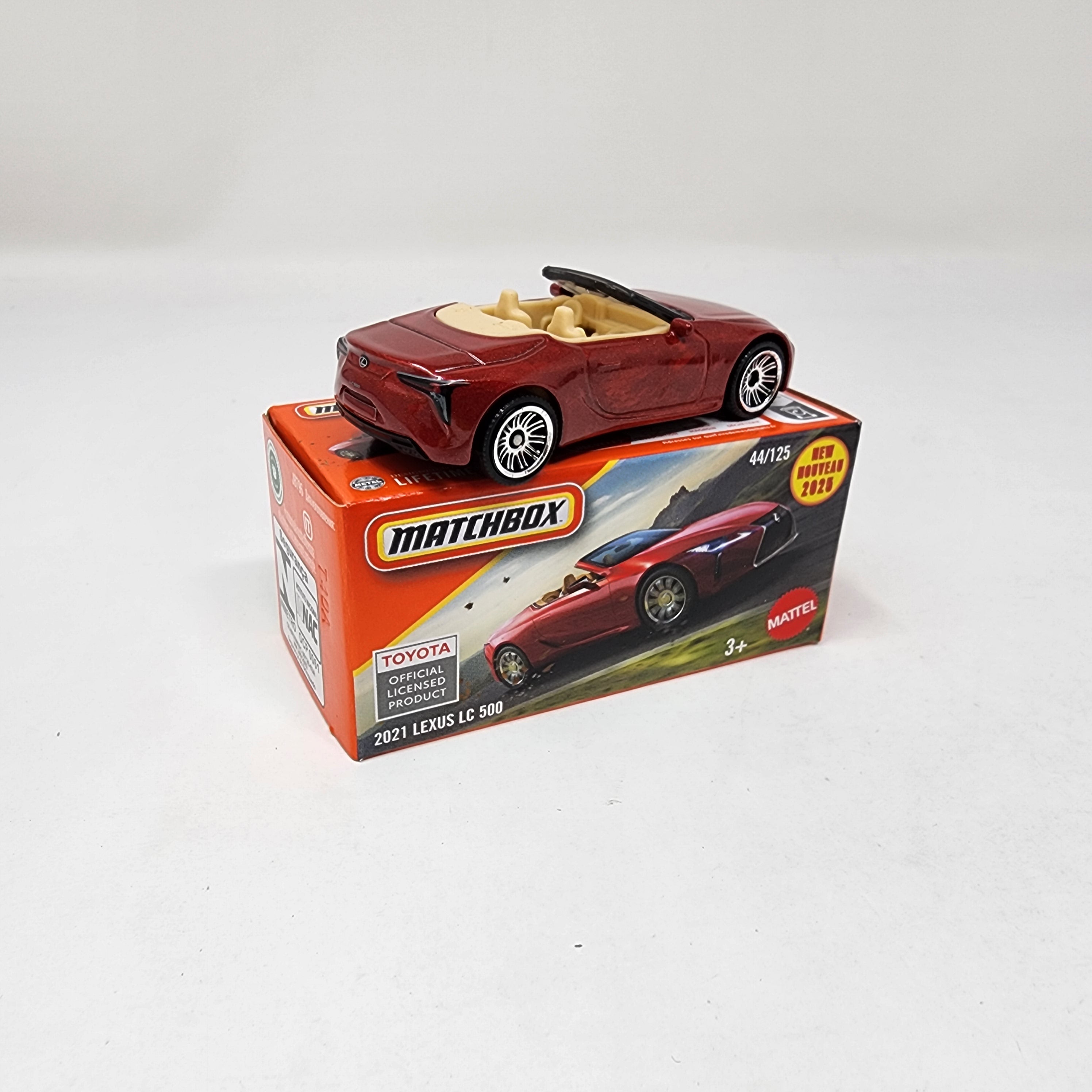 2021 Lexus LC 500 #44 * 2025 Matchbox Power Grabs Case B、mySite、hgirdovlk