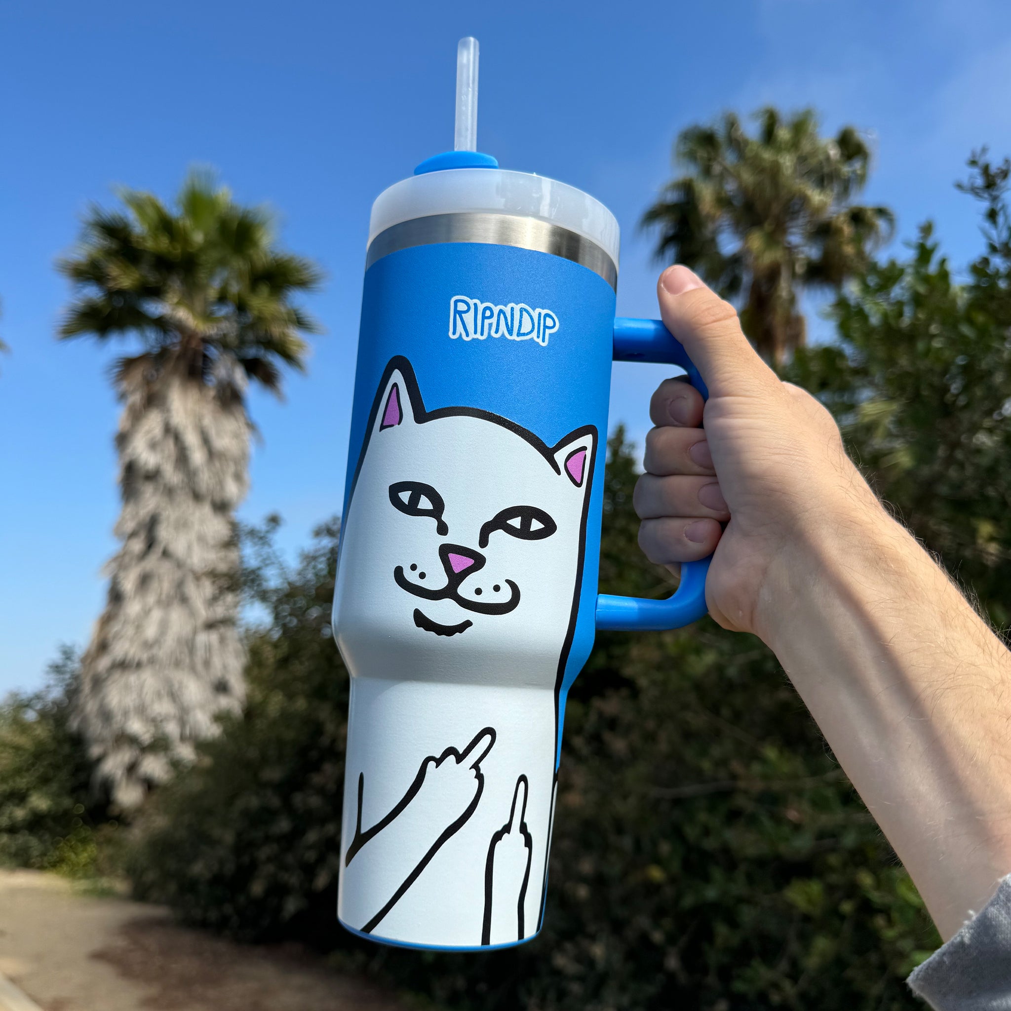  Lord Nermal Big Ol Cup Tumbler (Blue)、mySite、merchandisen