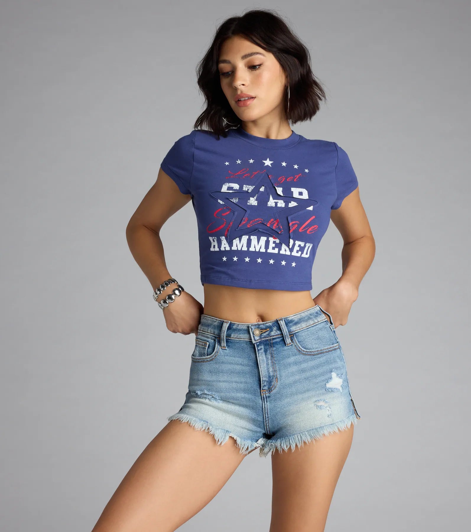  Star Spangled Graphic Tee、mySite、justintrudeaud