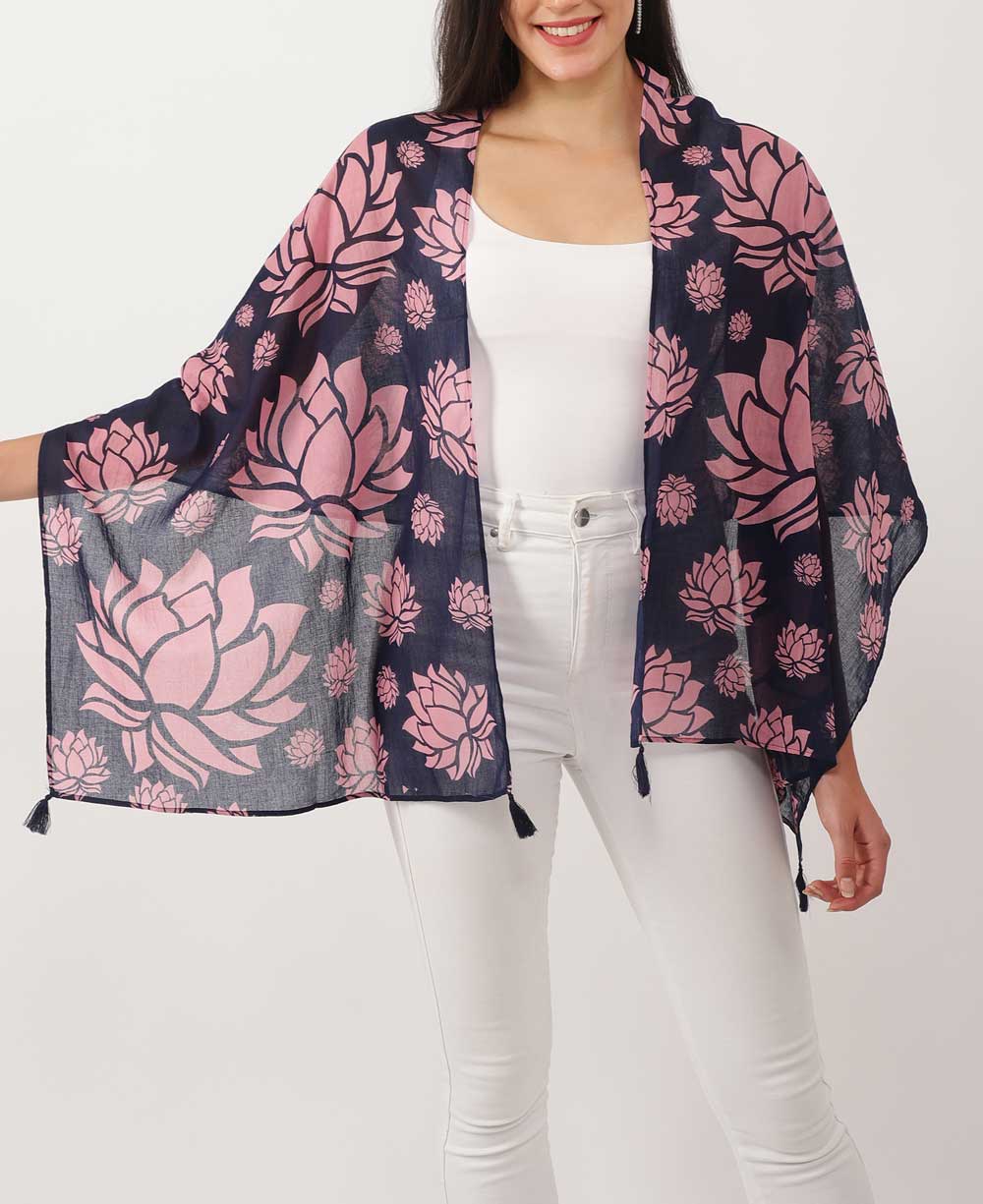 Story of 100 Lotuses Artistic Scarf、mySite、topwebapps