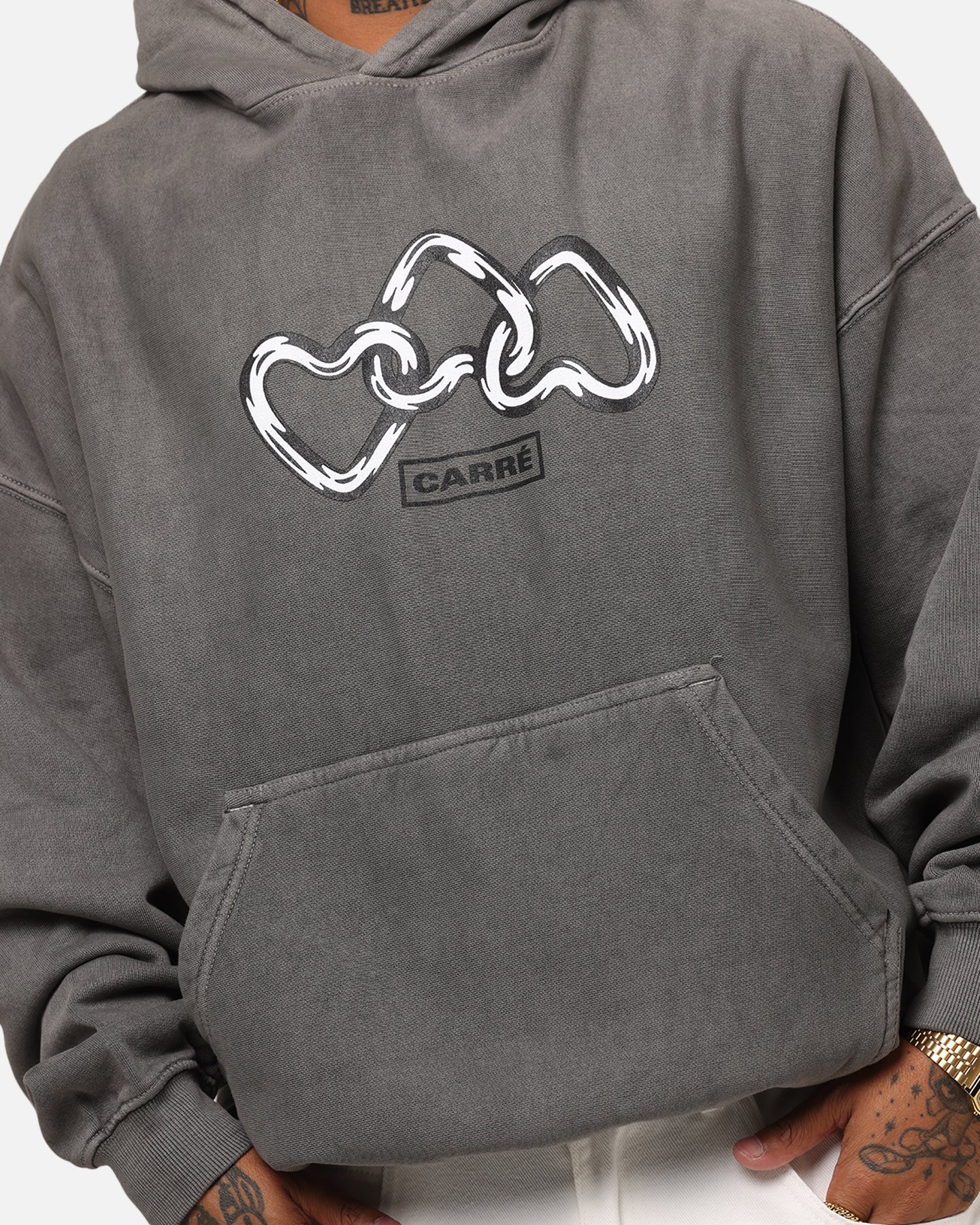 Carre Link Hoodie Washed Charcoal、mySite、zt4zffjzw