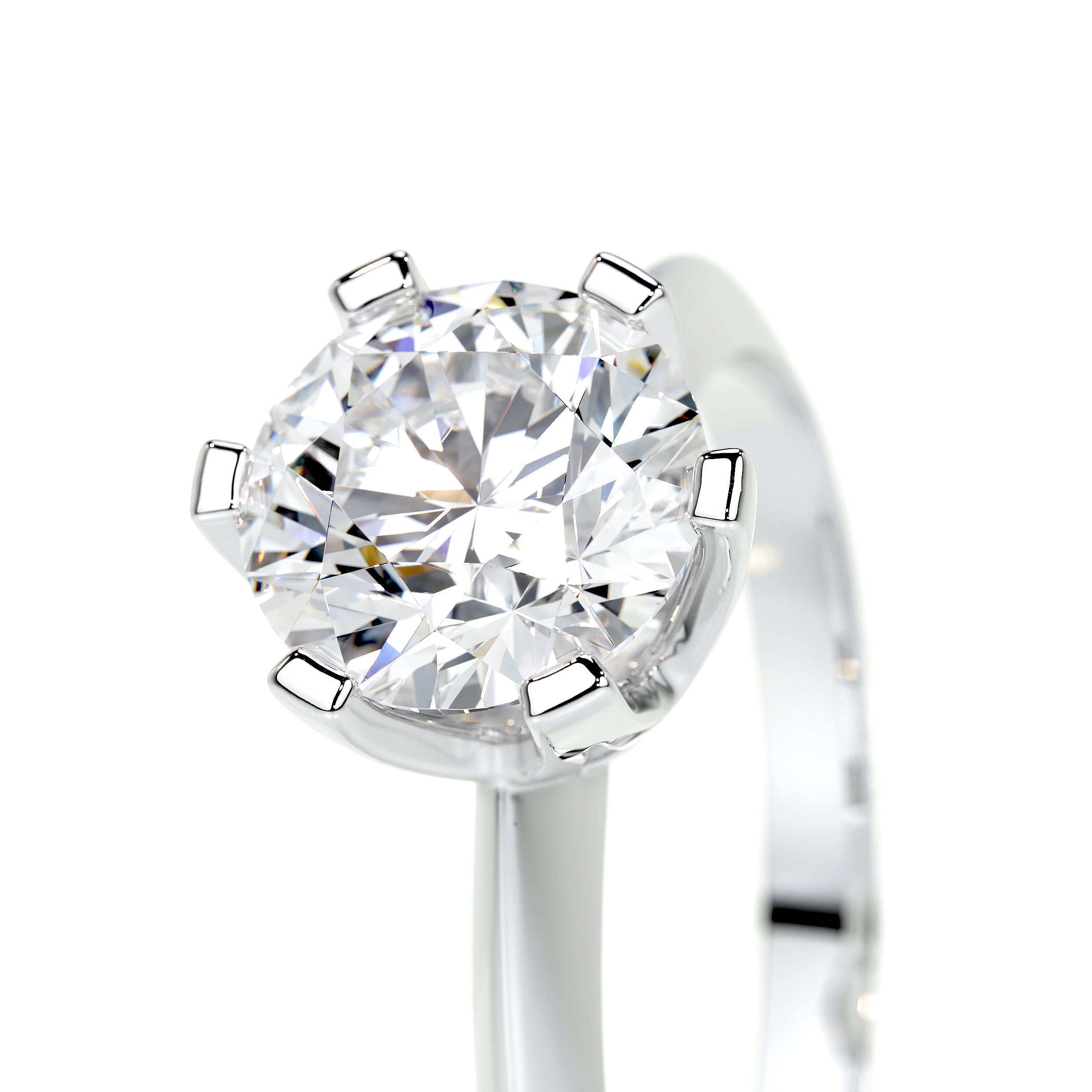 Alexis Lab Grown Diamond Ring -18K White Gold、mySite、hinf8tx79