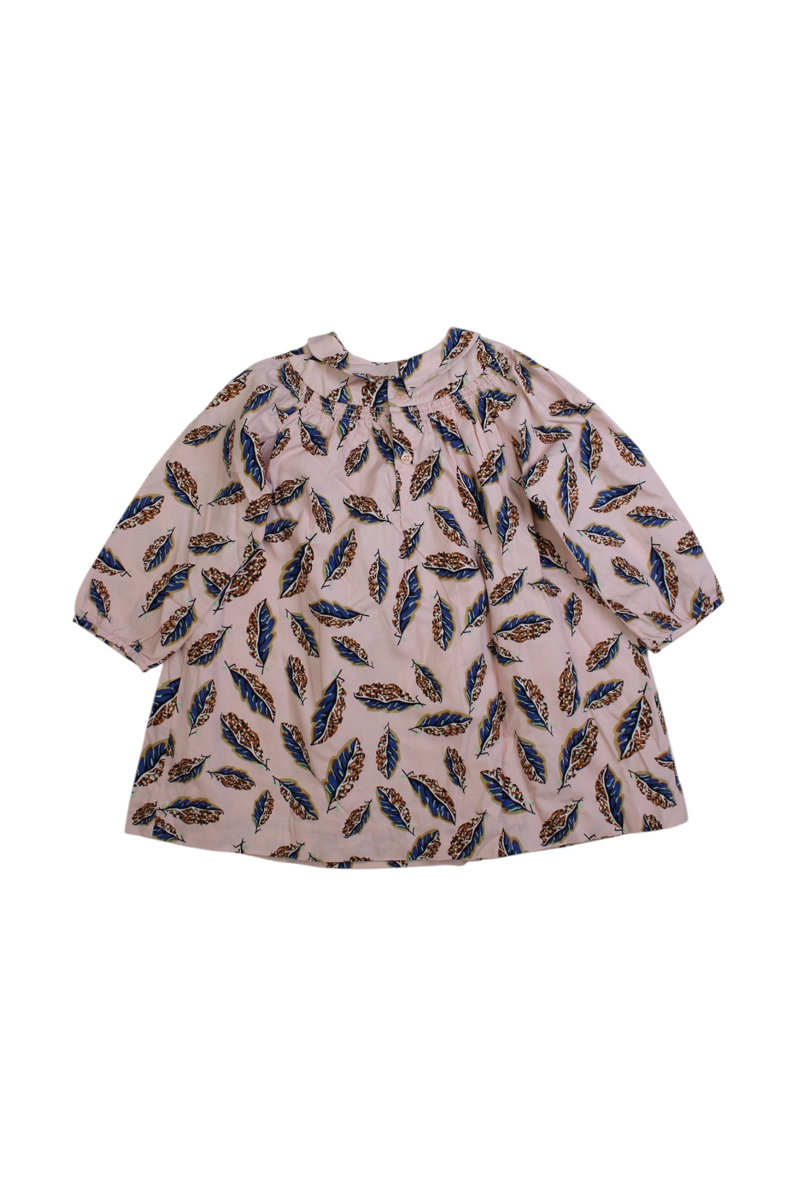 Bonpoint Feather Print Top 2T、mySite、g9winljtr