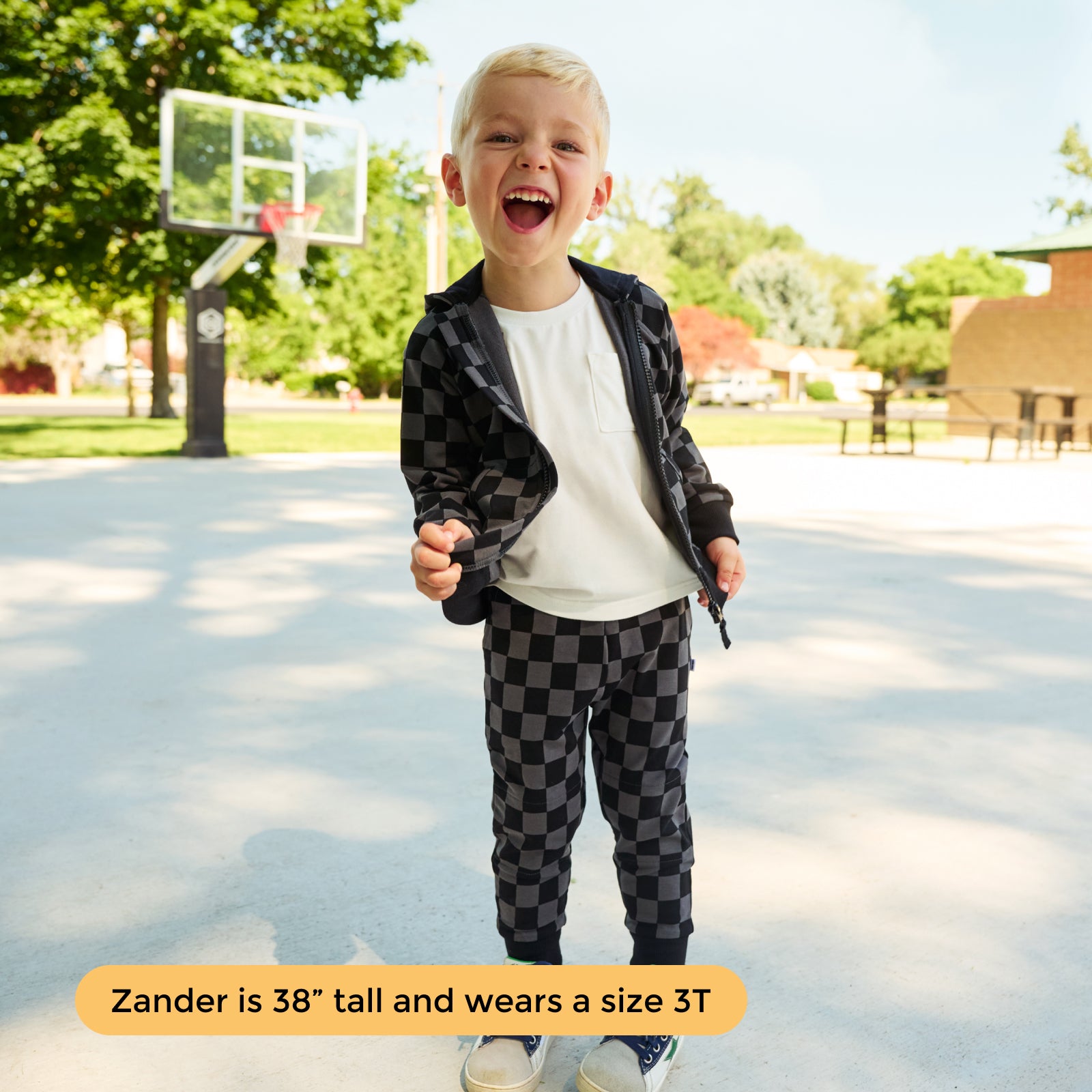  Monochrome Checks Jogger、mySite、layawaytickets