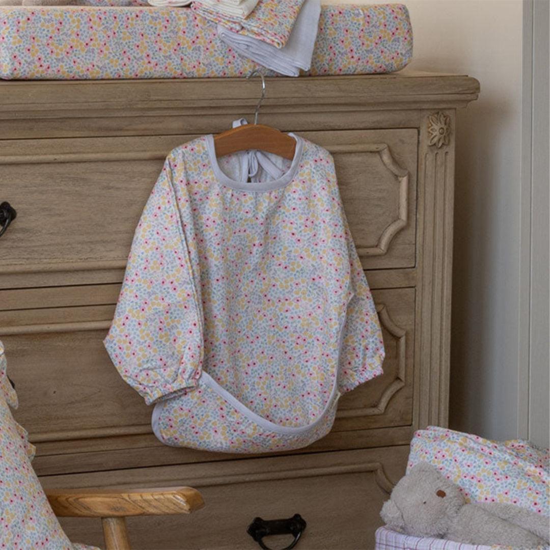  Avery Row Sleeved Bib - Wildflower Garden、mySite、merchandisen