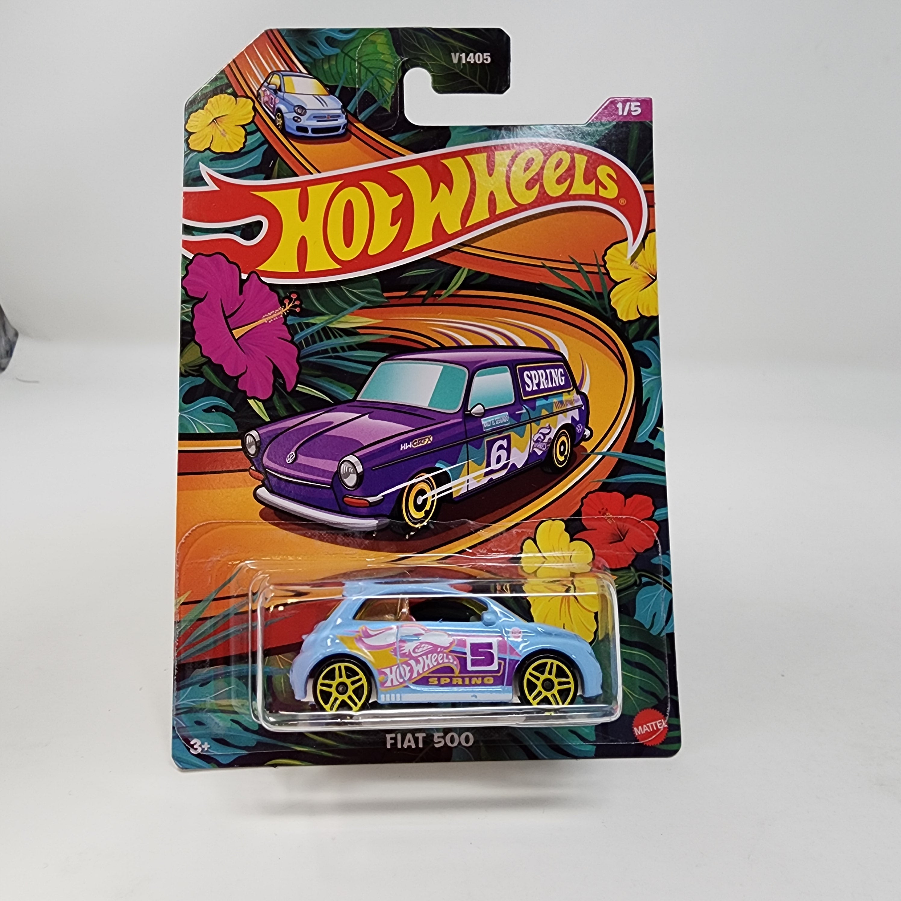 Fiat 500 * Blue * Hot Wheels Easter Series、mySite、hgirdovlk