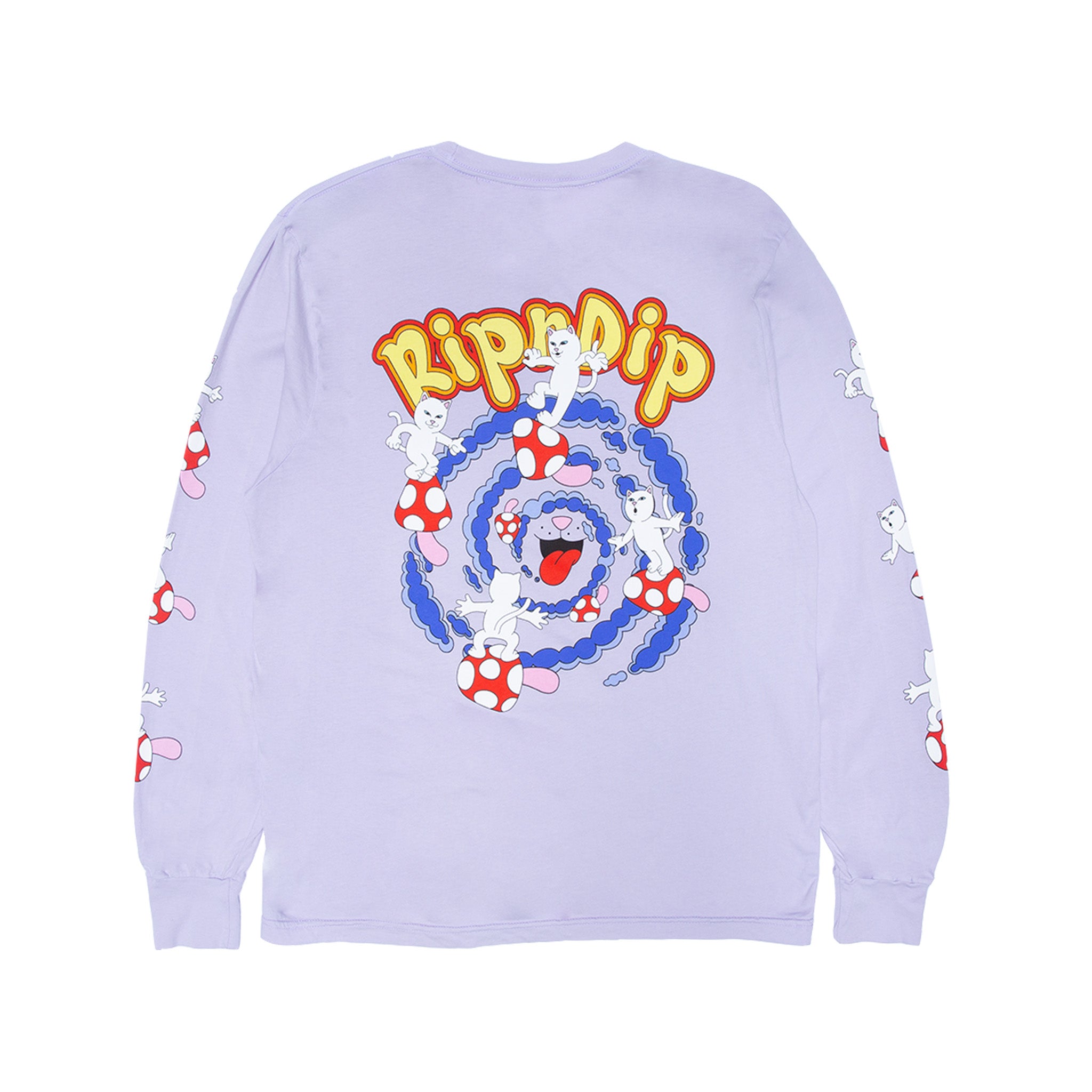  Lucid Vacation Long Sleeve (Lavender)、mySite、merchandisen