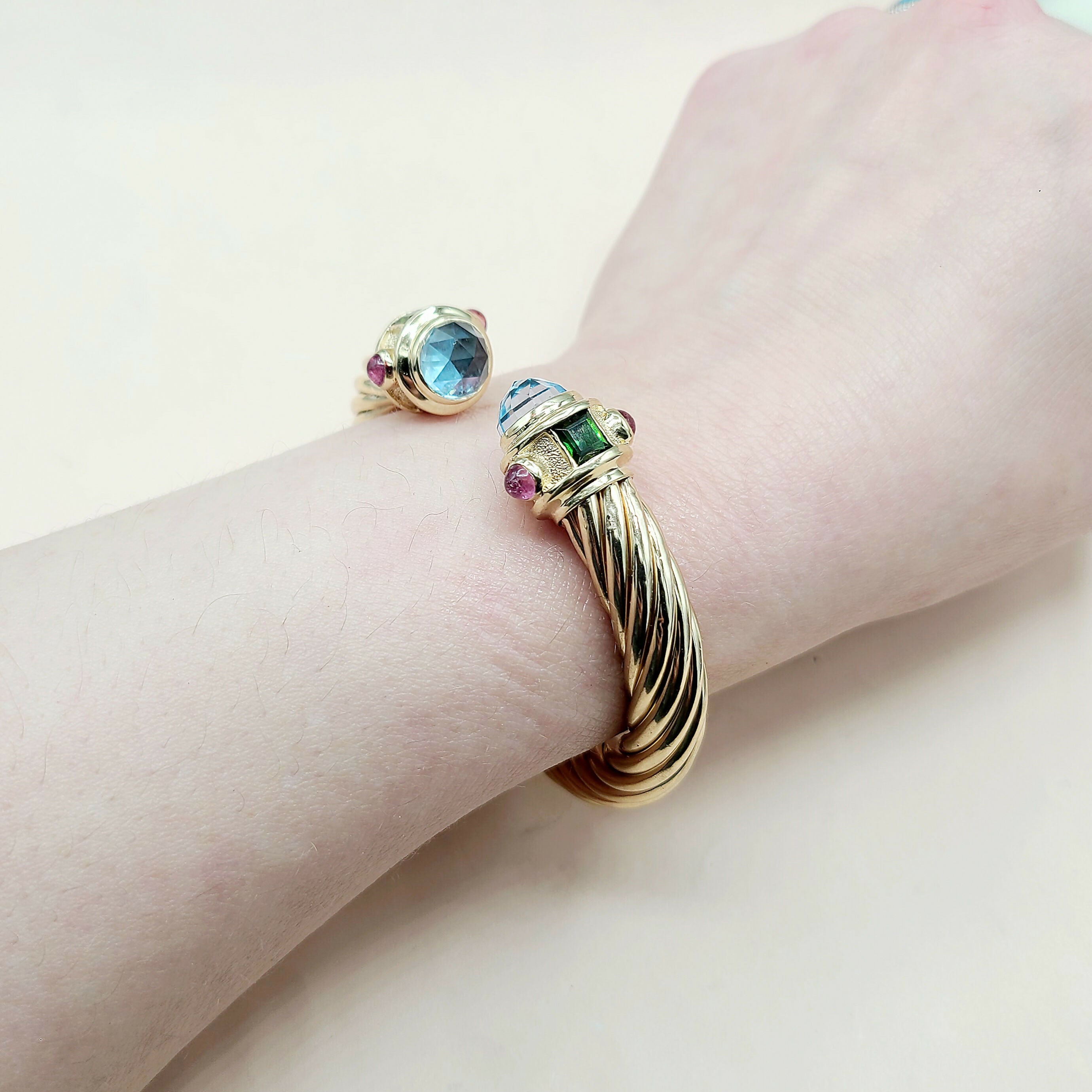 David Yurman Renaissance Bracelet 10mm Topaz & Tourmaline、mySite、hinf8tx79
