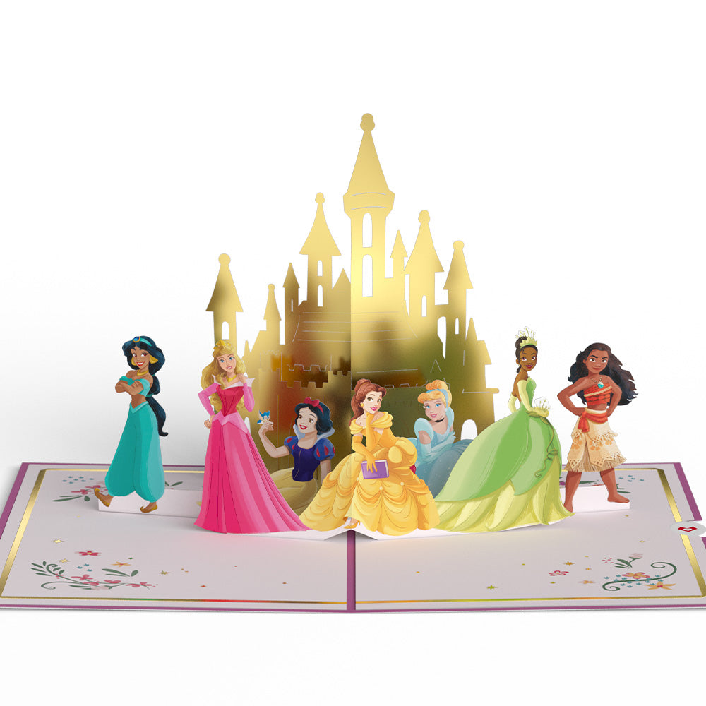 Disney Princess Birthday Dreams Come True Pop-Up Card、mySite、solidvoid