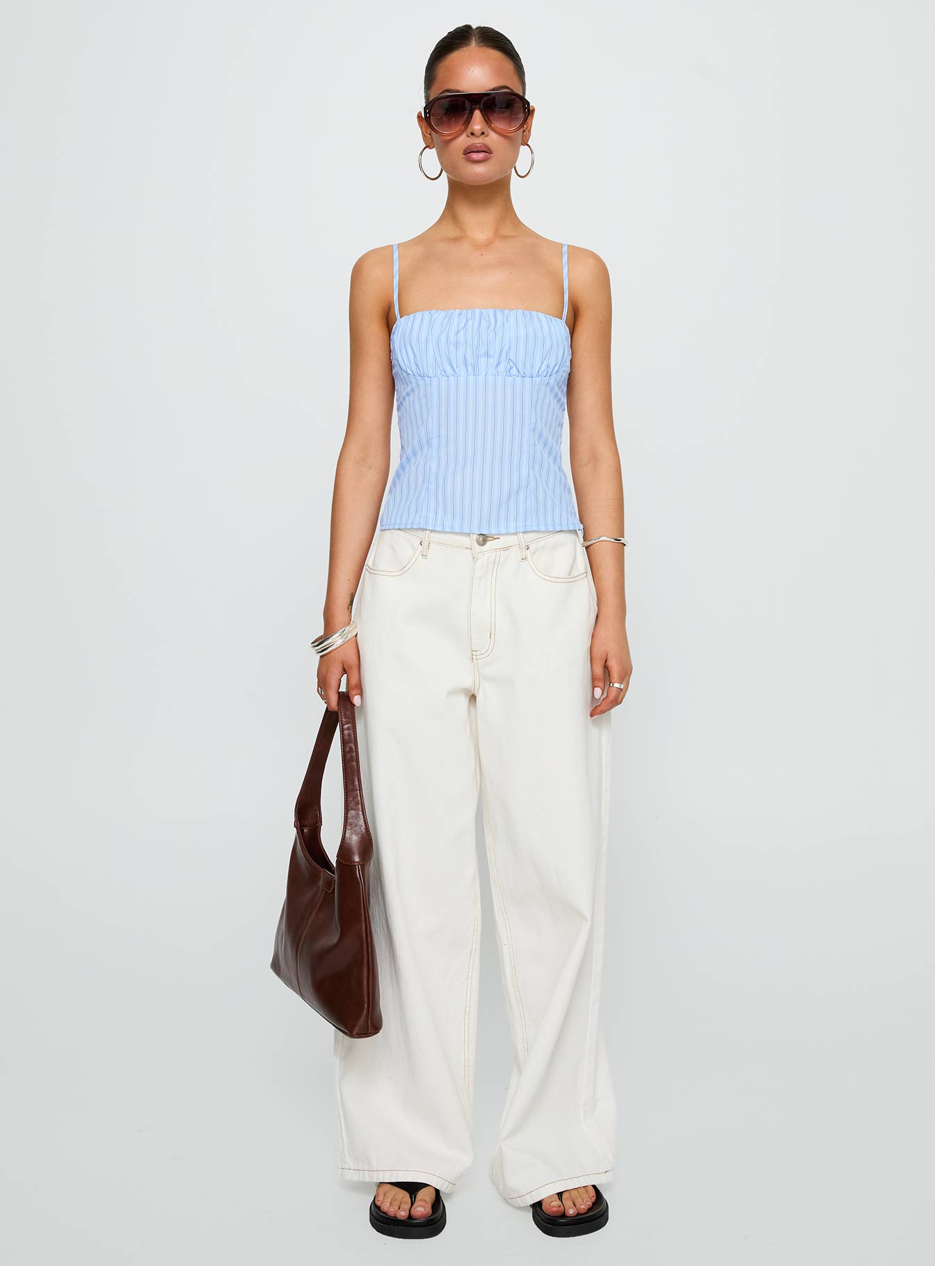 Isolabella Top Blue Stripe、mySite、solidvoid