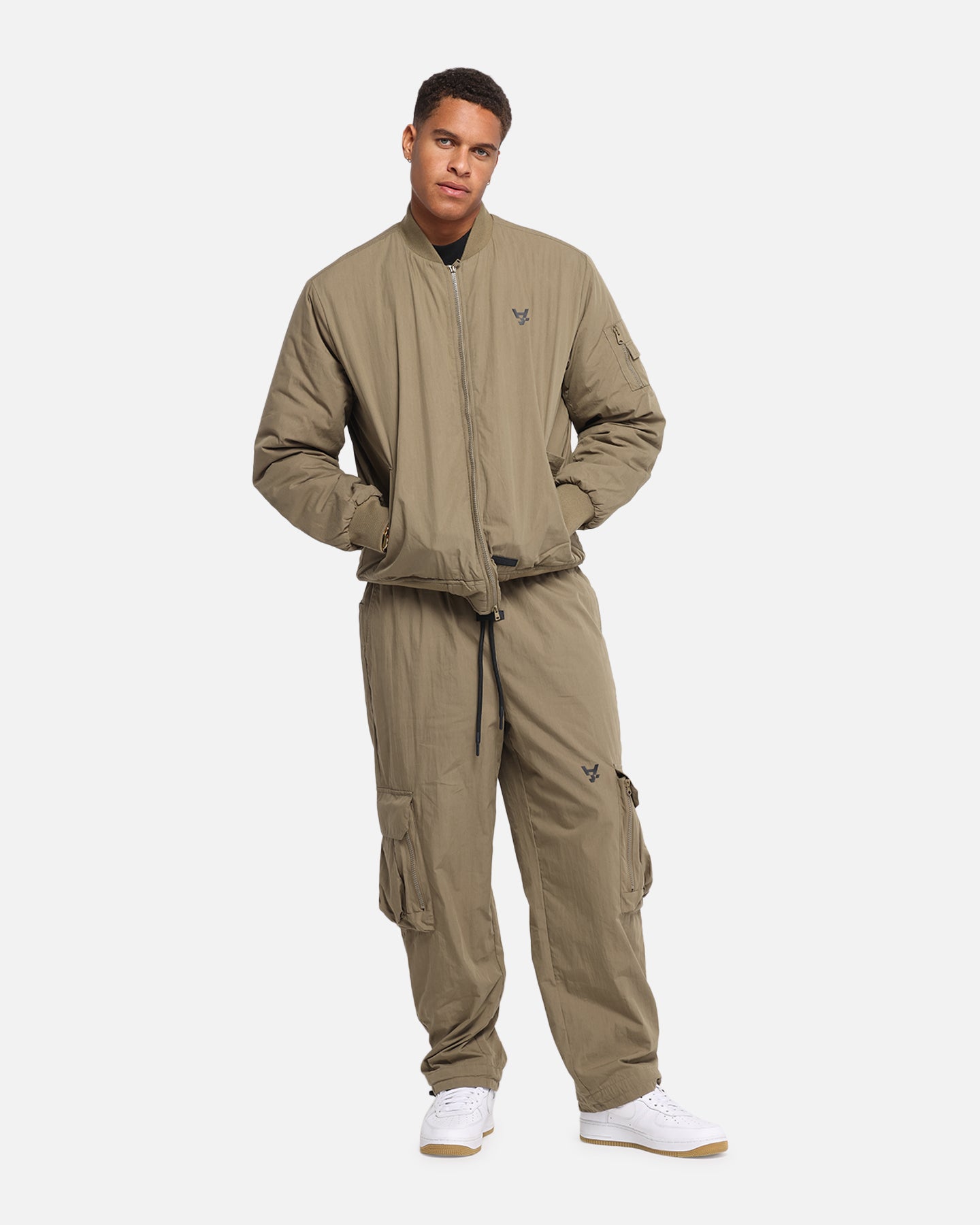 The Anti Order Anti Essential Oversized Bomber Jacket Dark Taupe、mySite、zt4zffjzw