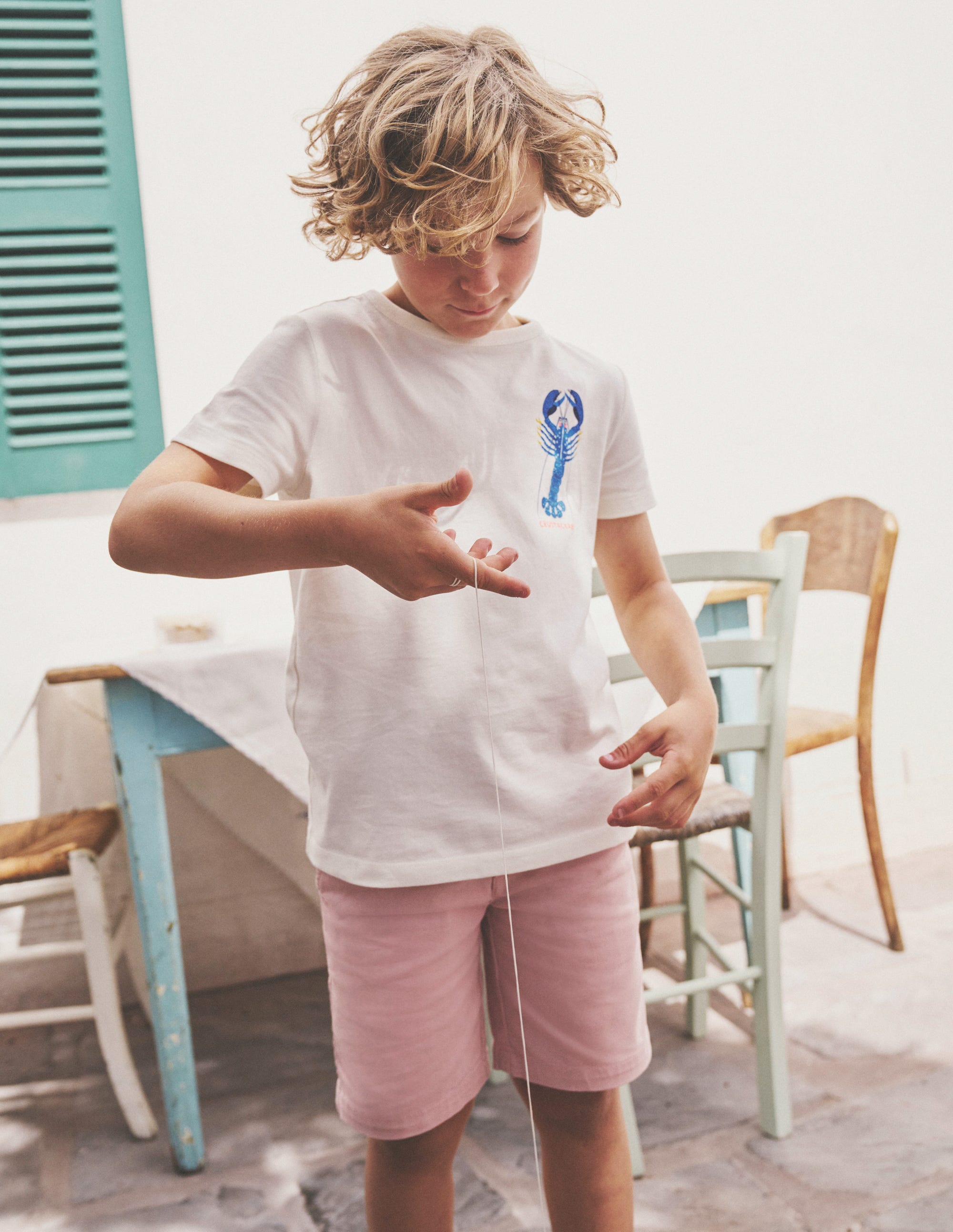  Printed Educational T-shirt-Ivory Crustaceans、mySite、ashleygrahame