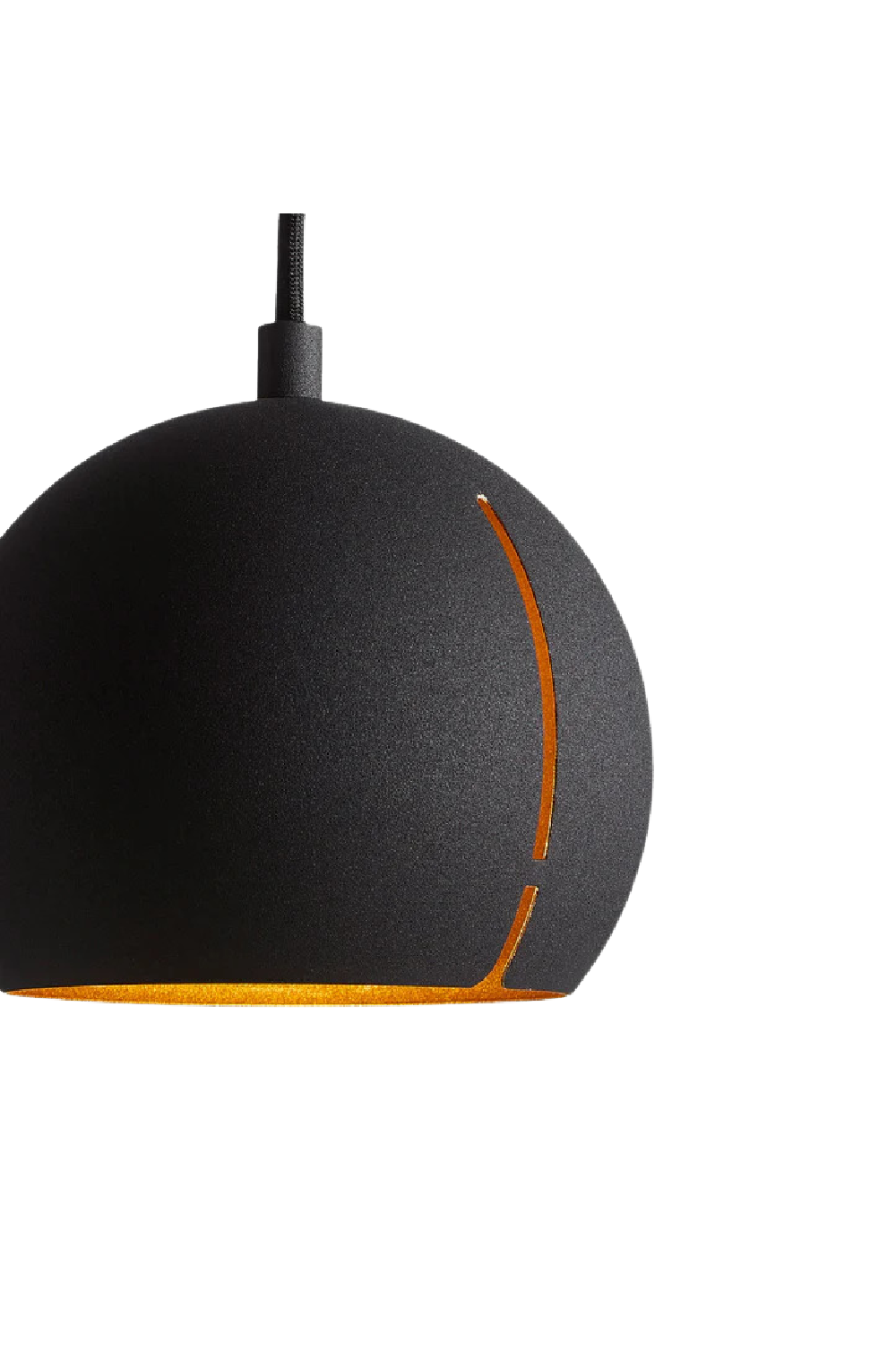 Round Black Pendant Lamp | WOUD Gap、mySite、neckold