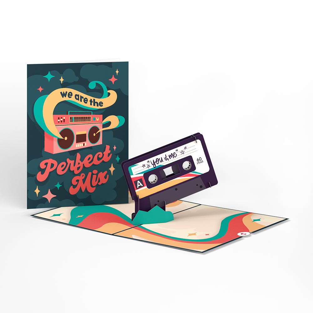 The Perfect Mixtape Pop-Up Card、mySite、solidvoid
