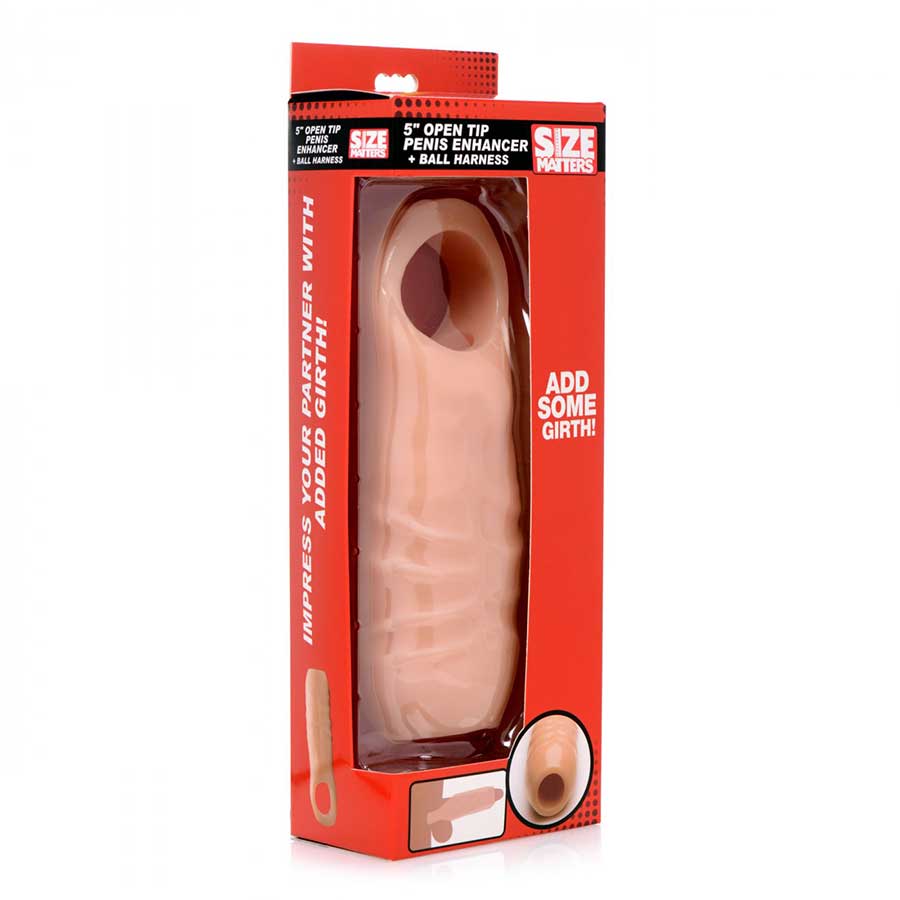 5 Inch Open Tip Thick Dick Girth Enhancer Extension by Size Matters、mySite、bottomscart