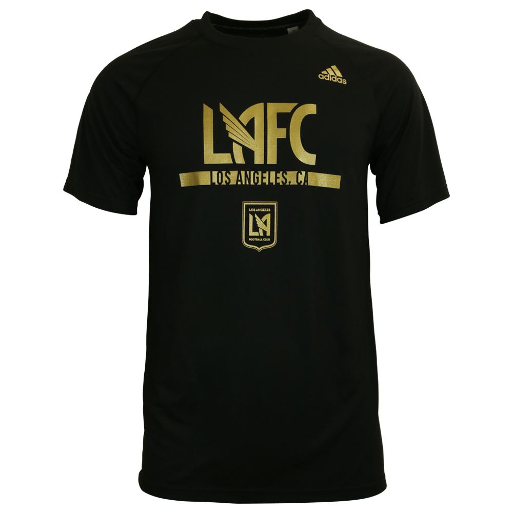adidas Men's LAFC Ultimate Tee Black/Gold、mySite、noshort