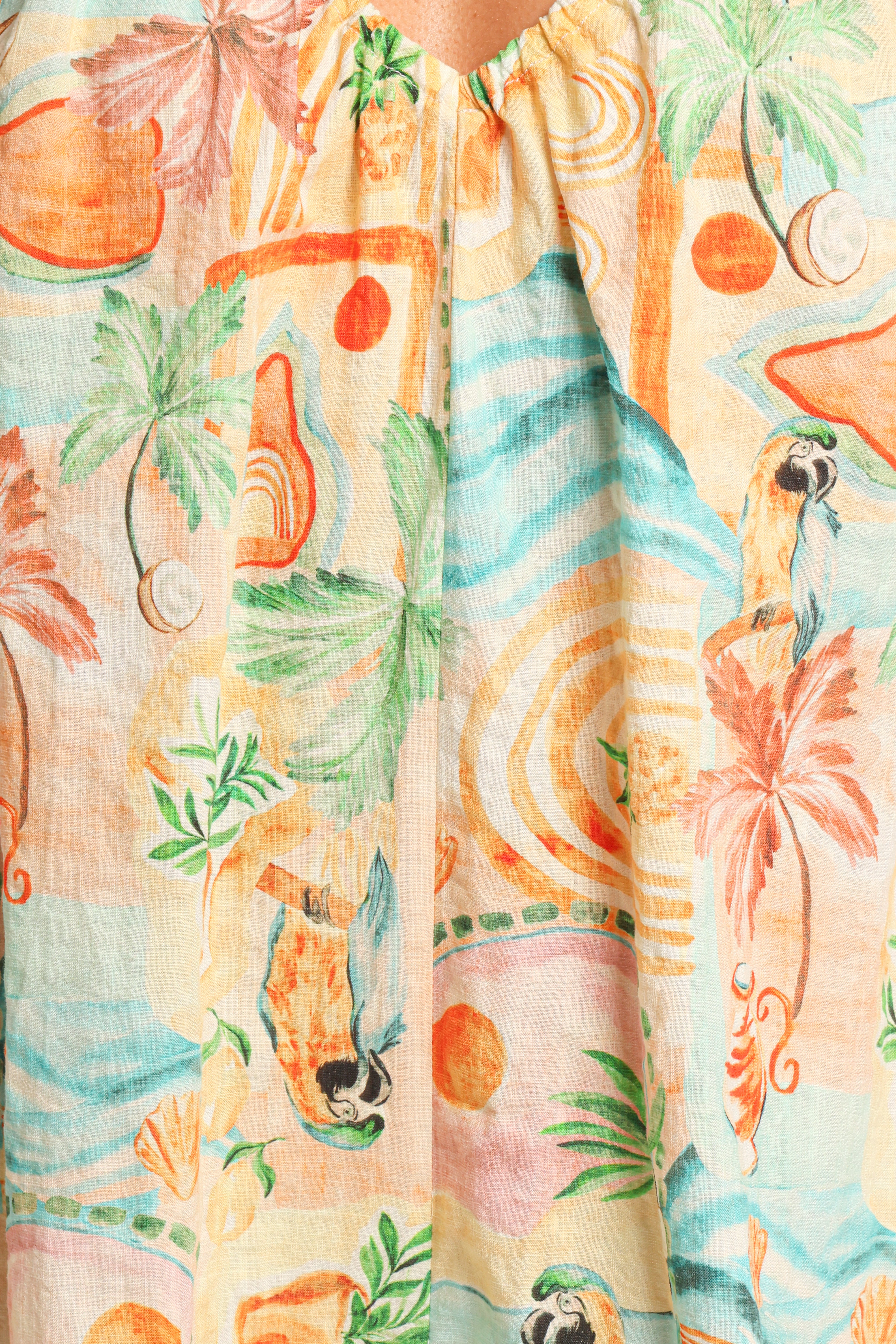  Renata Halter Romper - Golden Palm、mySite、sugarbowlscore