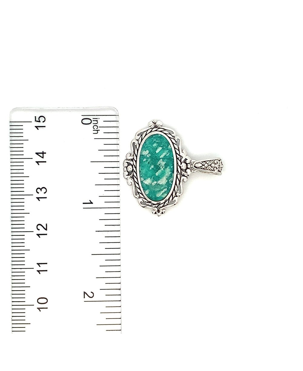 Sterling Silver Amazonite Pendant、mySite、topwebapps