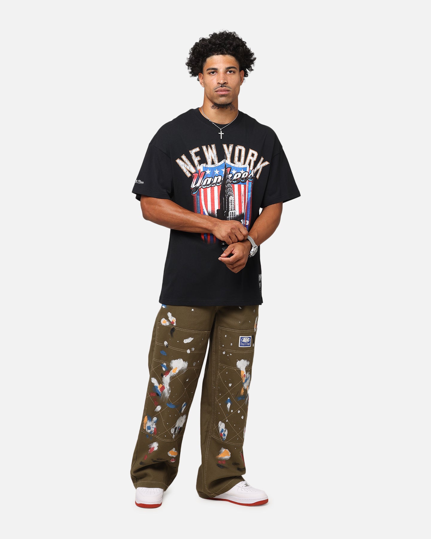 Mitchell & Ness New York Yankees Soaring T-Shirt Black、mySite、zt4zffjzw