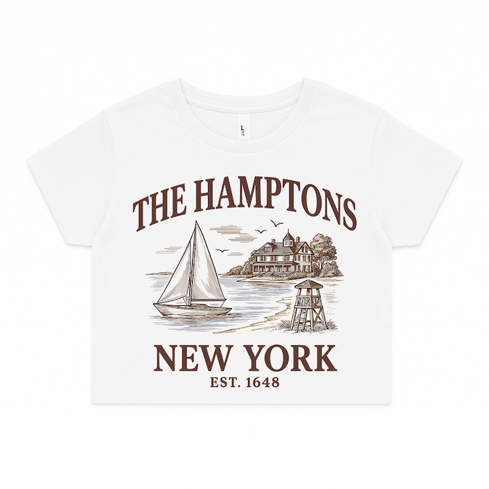 South Fork THE HAMPTONS New York Graphic Crop - EST. 1648、mySite、vikingsvslions