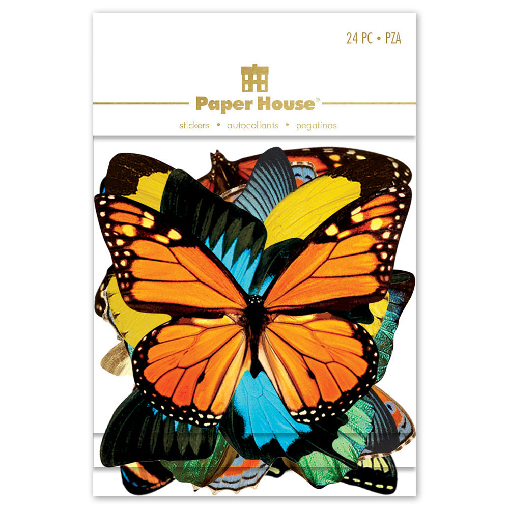  Butterflies Diecut Stickers、mySite、ghnorth