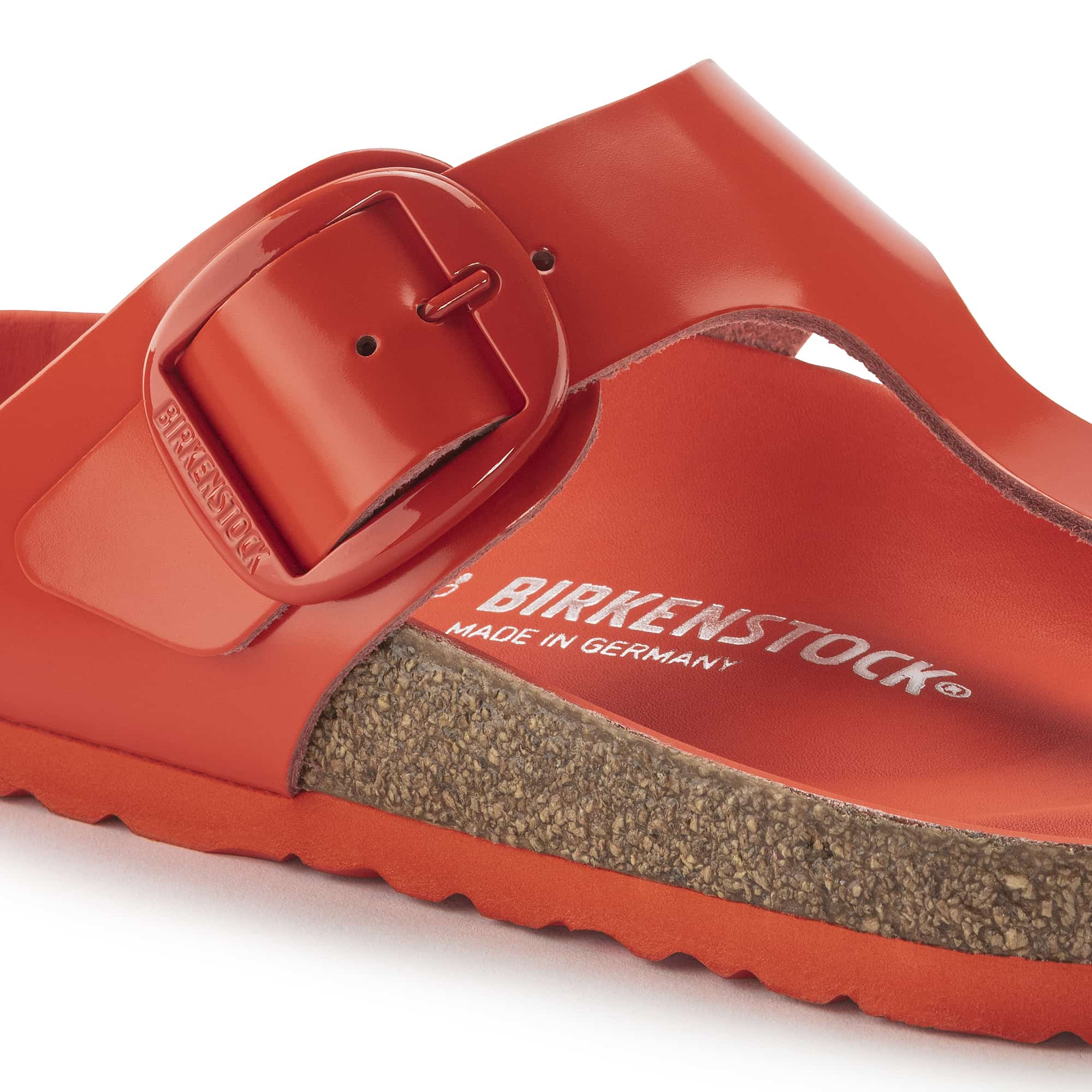 Gizeh Big Buckle Natural Leather Patent、mySite、gtrtttuynbv