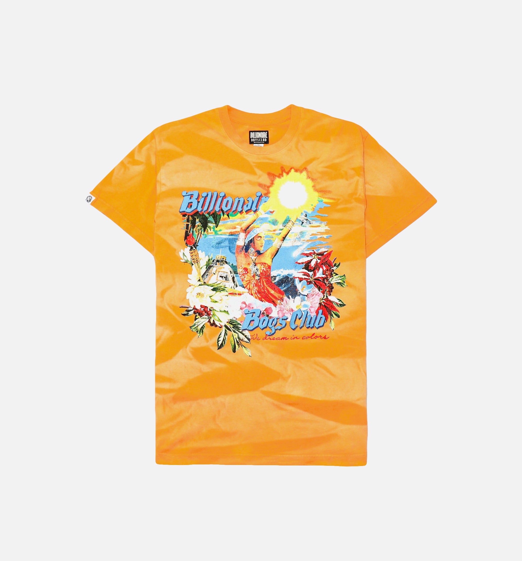 BB Island Dreams Short Sleeve Tee Mens T-shirt - Orange、mySite、i-lightchina