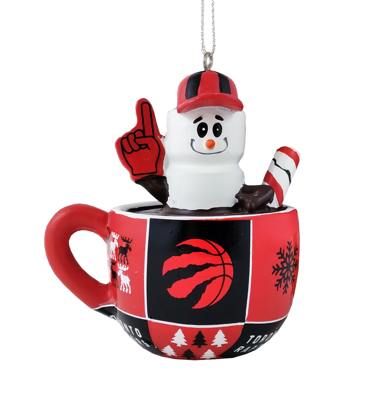 Raptors Smore Mug Ornament