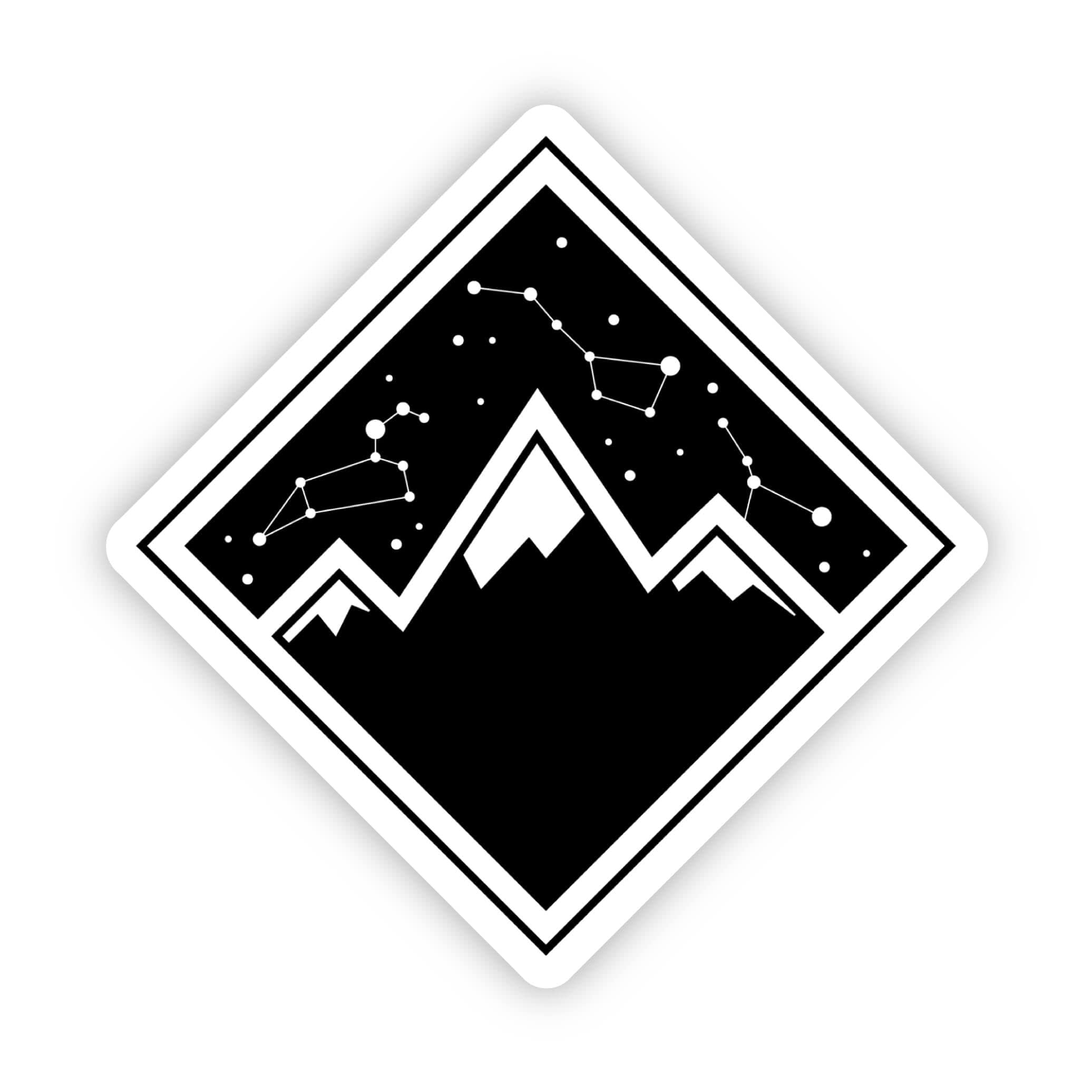  Constellation & Mountains Sticker、mySite、ghnorth