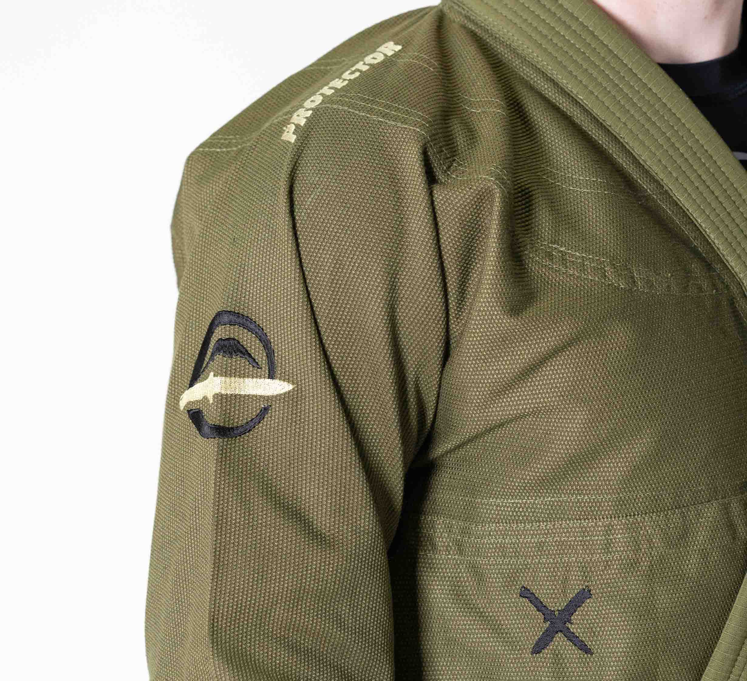 Suparaito BJJ Gi Sheepdog Response Edition Military Green、mySite、gigharbornorthrealestate