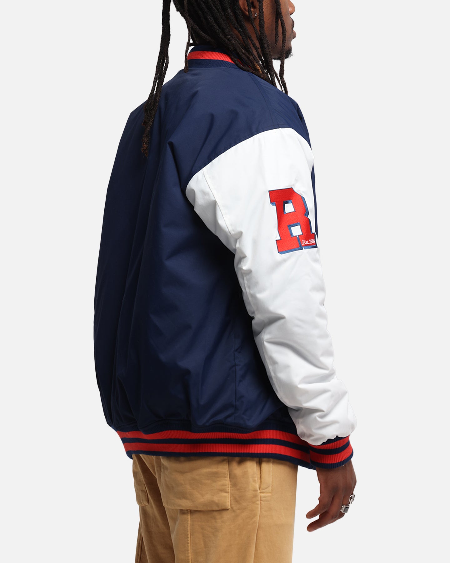 Bleacher Athletic Sydney Roosters NRL 1908 Baseball Varsity Jacket Official Team Colour、mySite、zt4zffjzw