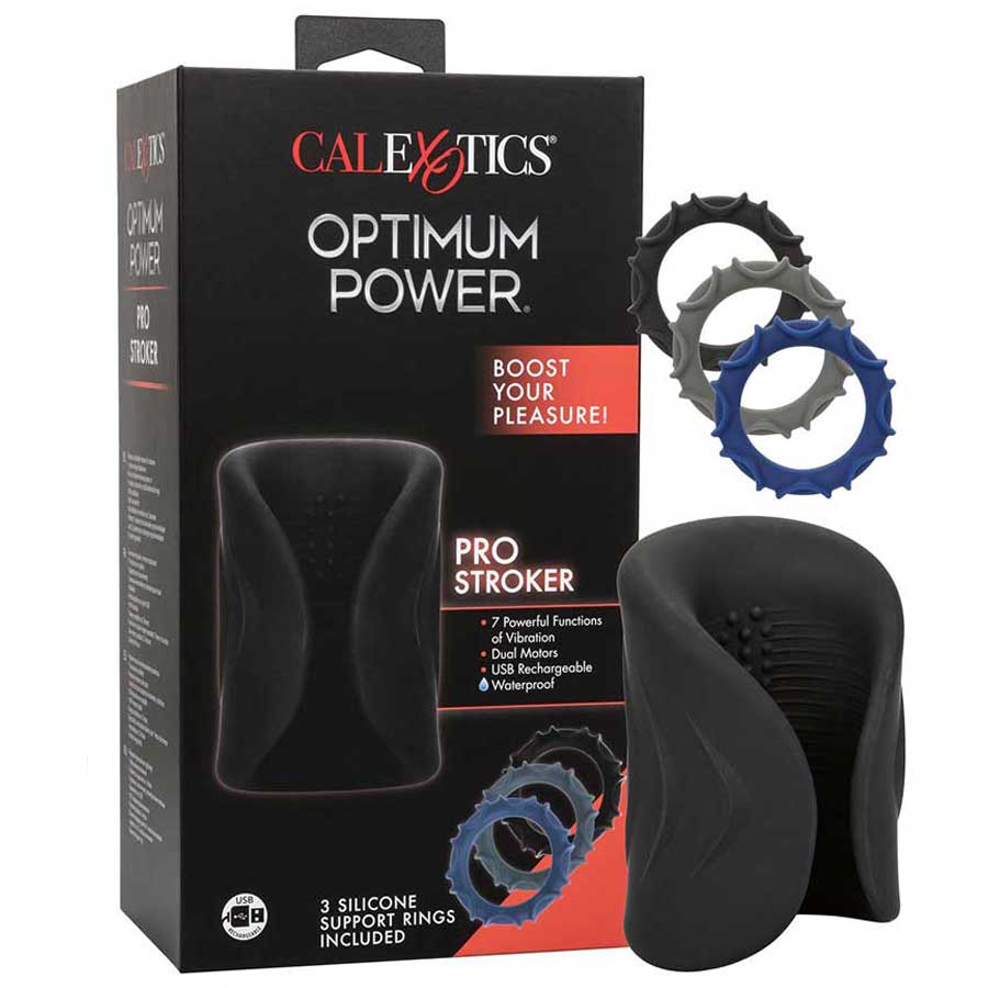 Optimum Power Pro Stroker Silicone Rechargeable Masturbator、mySite、bottomscart