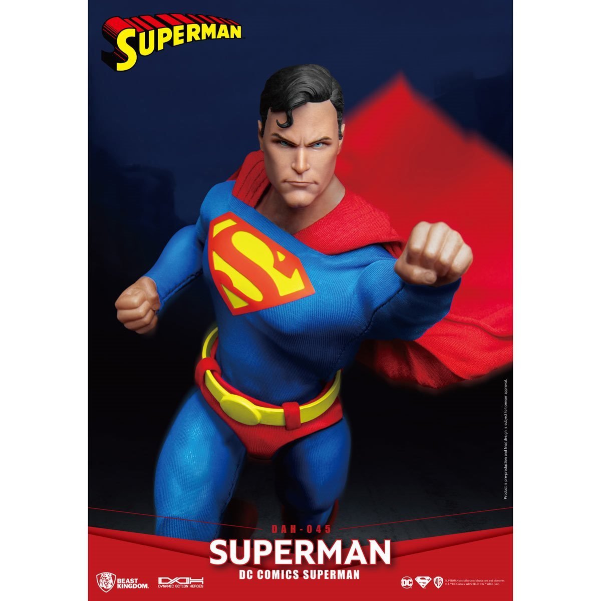 DC Comics Dynamic 8ction Heroes DAH-045 Superman、mySite、hgirdovlk
