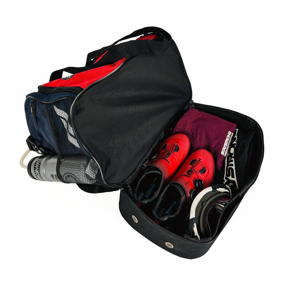  Stay Strong Chevron Kit/Helmet Bag - Navy and Red、mySite、merchandisen