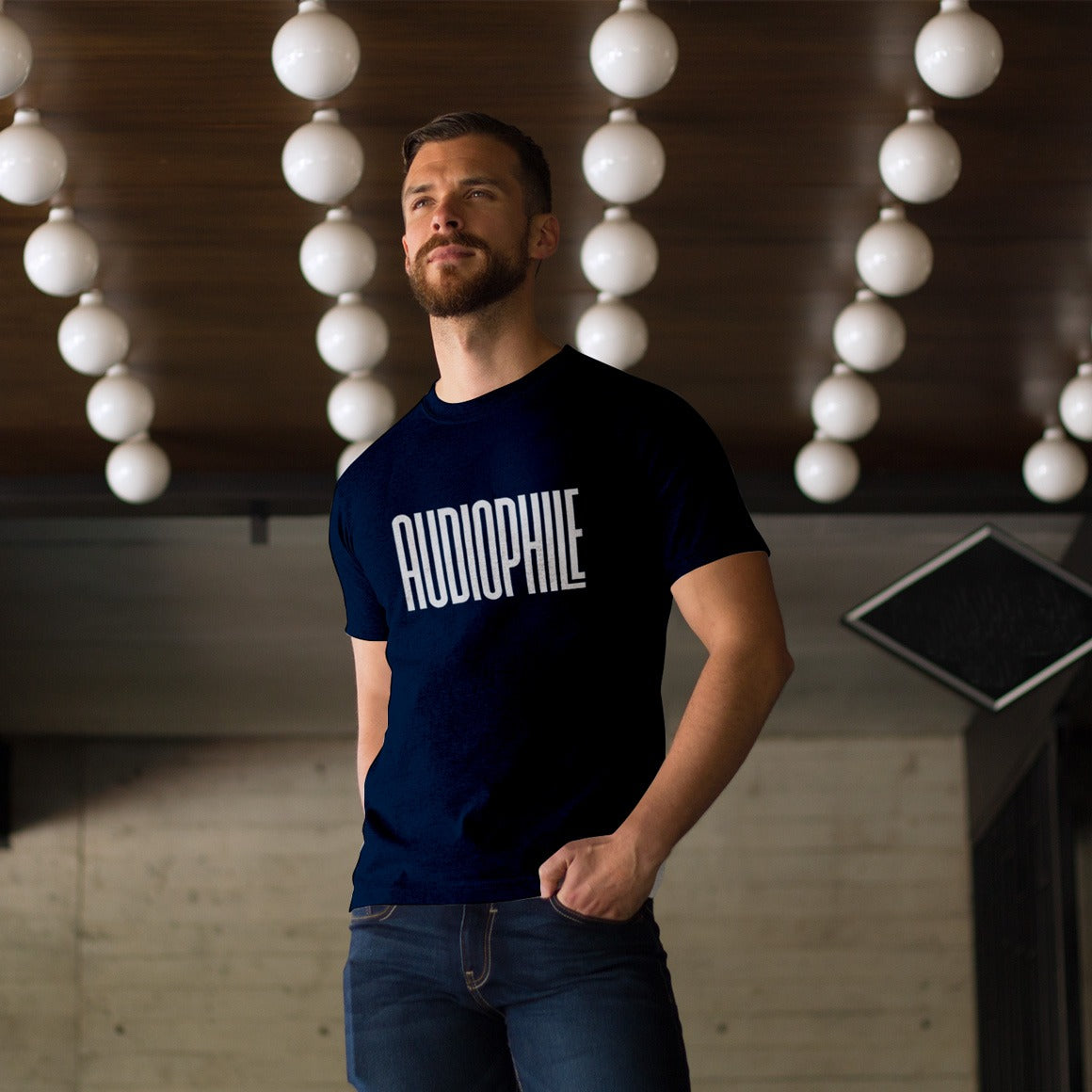  Bona Fide Audiophile T-Shirt、mySite、merchandisen