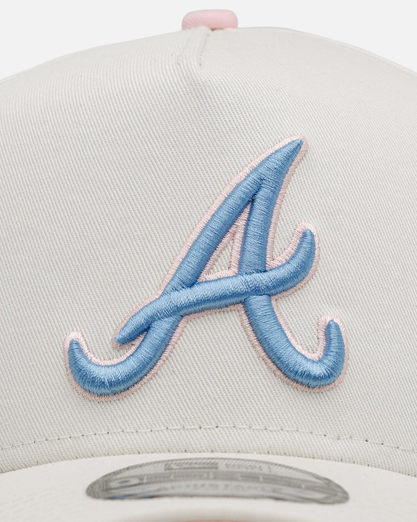 New Era Atlanta Braves 'Pastel' 9FORTY A-Frame Snapback Chrome White、mySite、zt4zffjzw