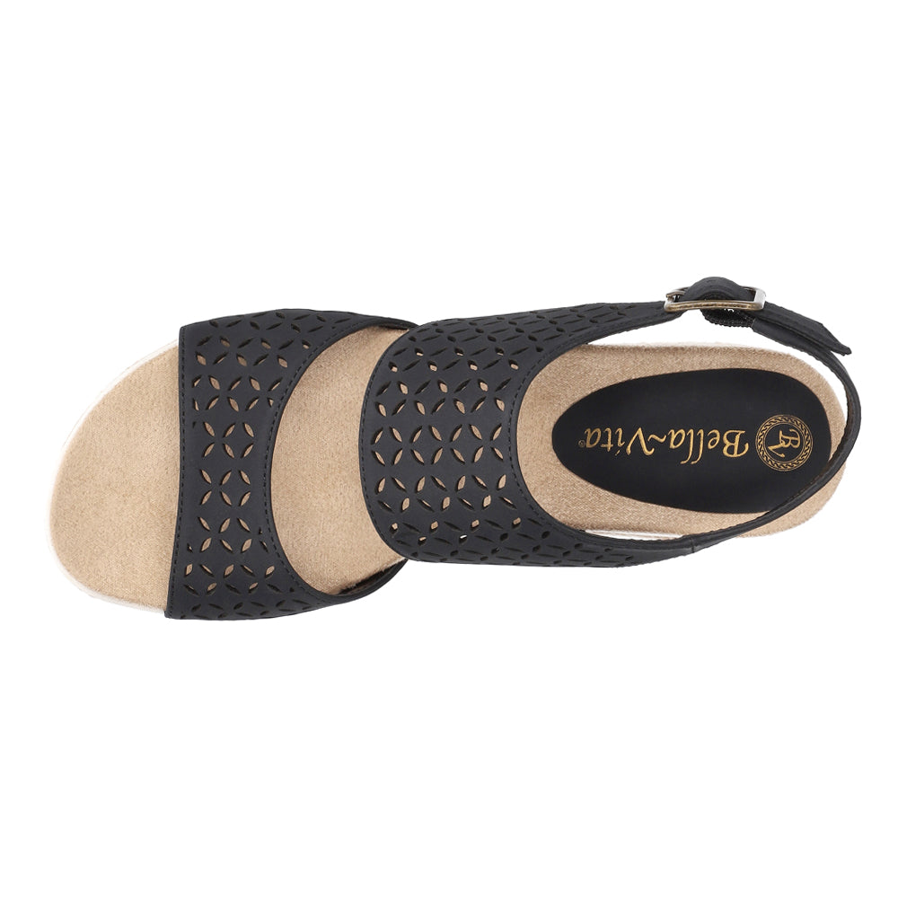 Inaya Cut Out Slingback Wedge Sandals、mySite、gtrtttuynbv