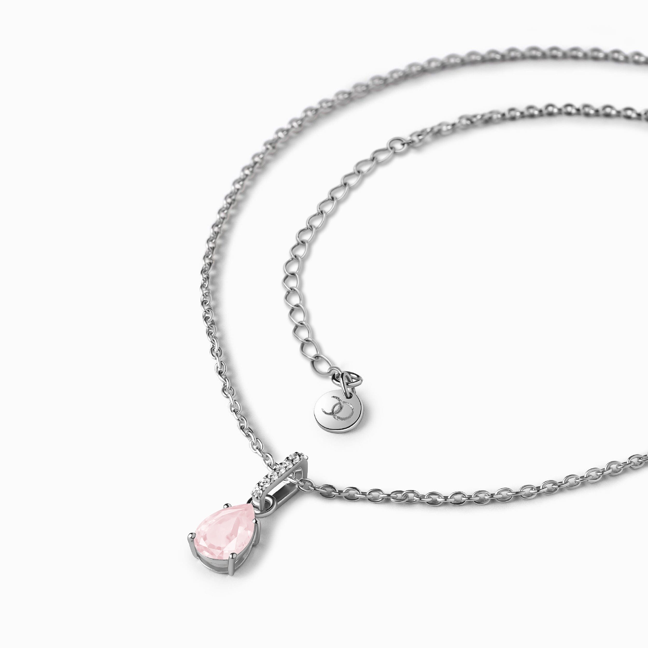 Rose Quartz Necklace - Sway、mySite、hinf8tx79