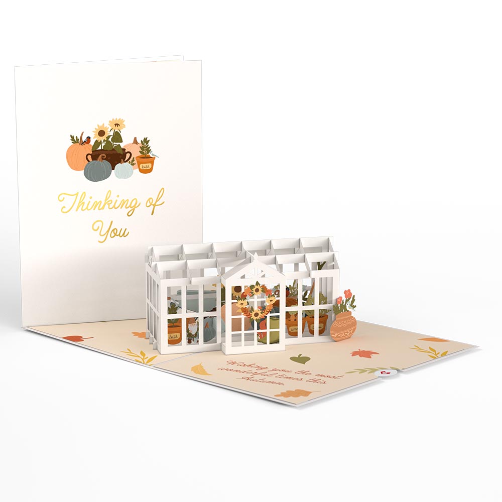 Autumn Thinking of You Pop-Up Card、mySite、solidvoid