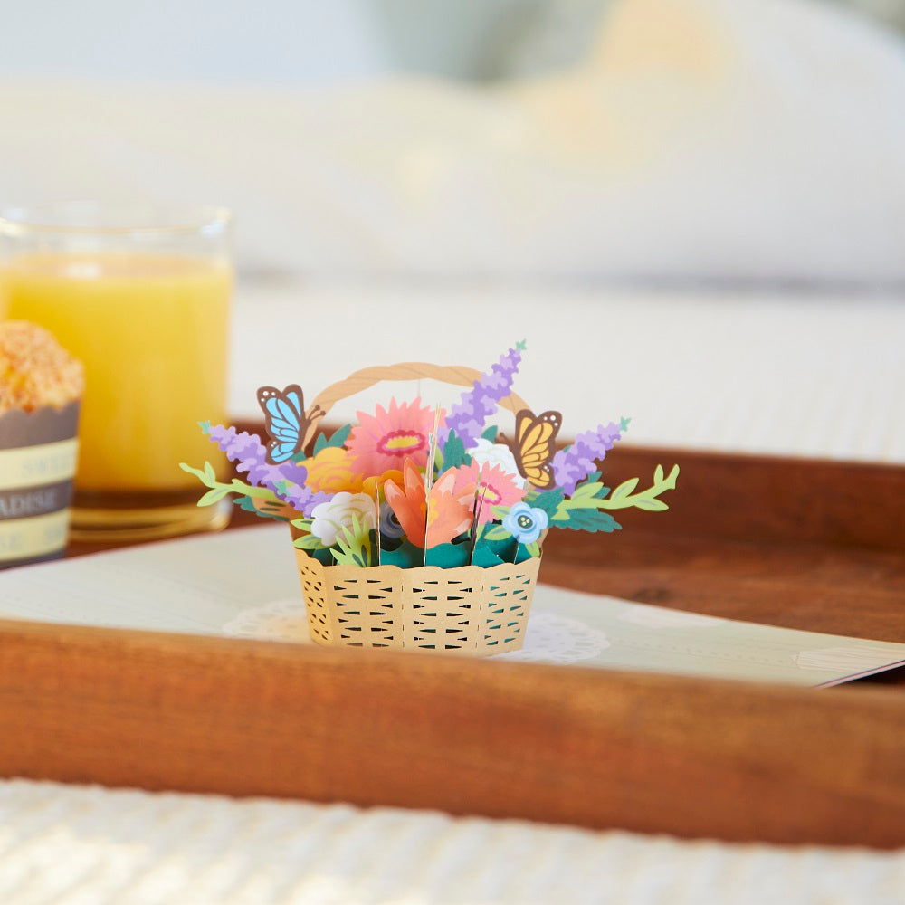 Mother's Day Flowers Pop-Up Card、mySite、solidvoid