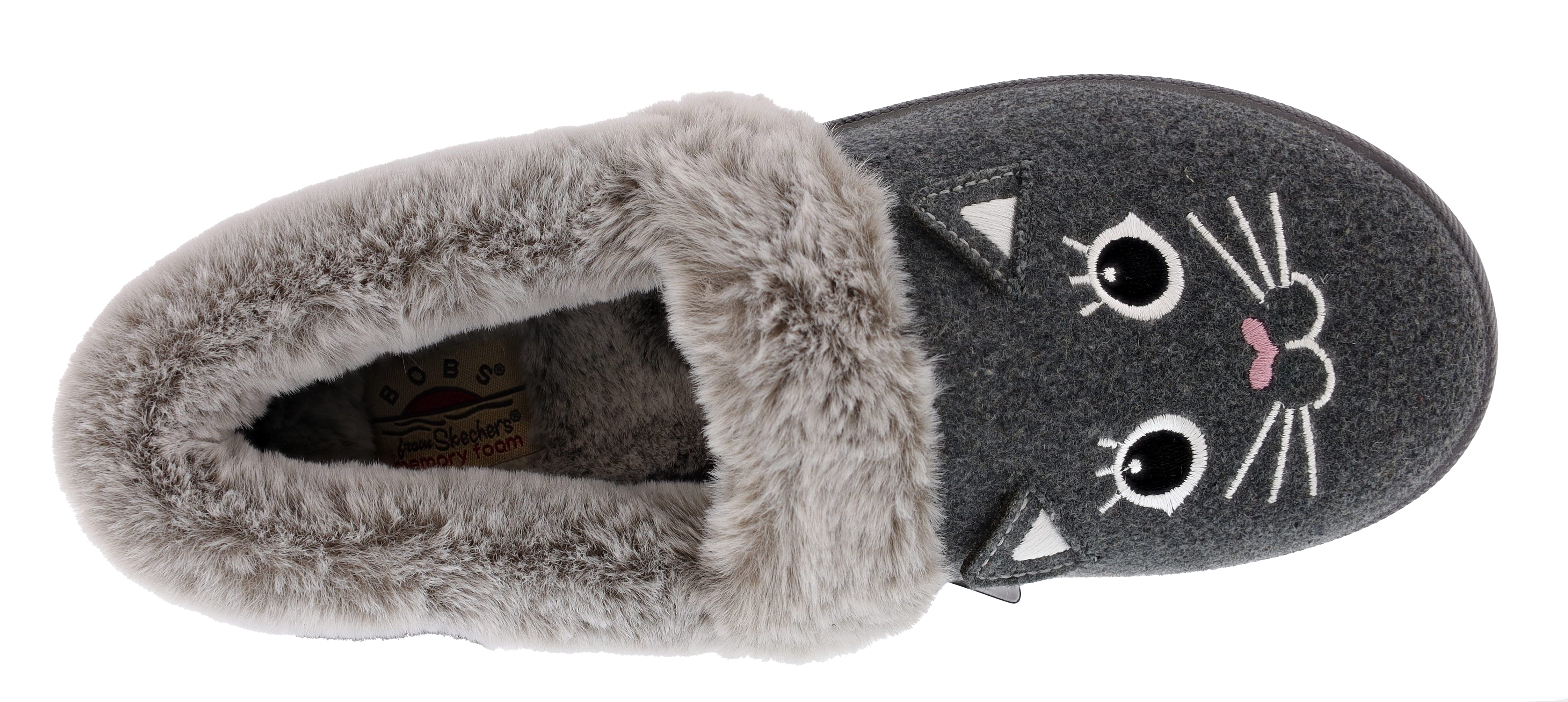 Skechers Women's Bobs Too Cozy Meow Jammies Slip On Slippers、mySite、dreamappss