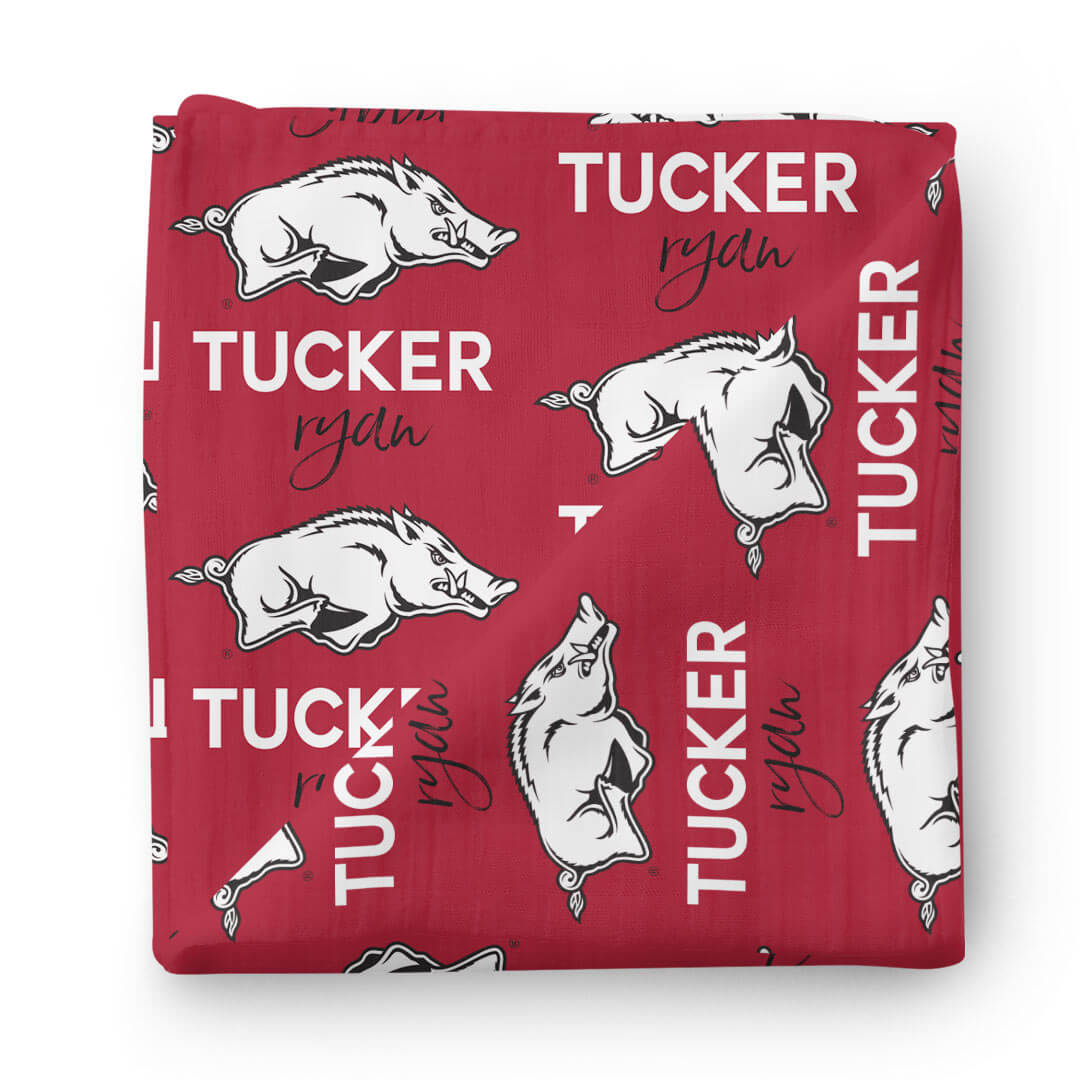  University of Arkansas | U of A Personalized Swaddle、mySite、layawaytickets
