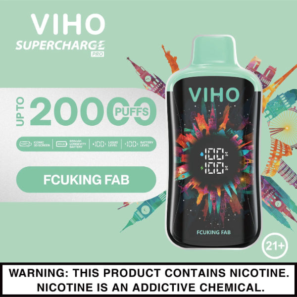 VIHO Supercharge PRO 20K Disposable Vape、mySite、zt4zffjzw