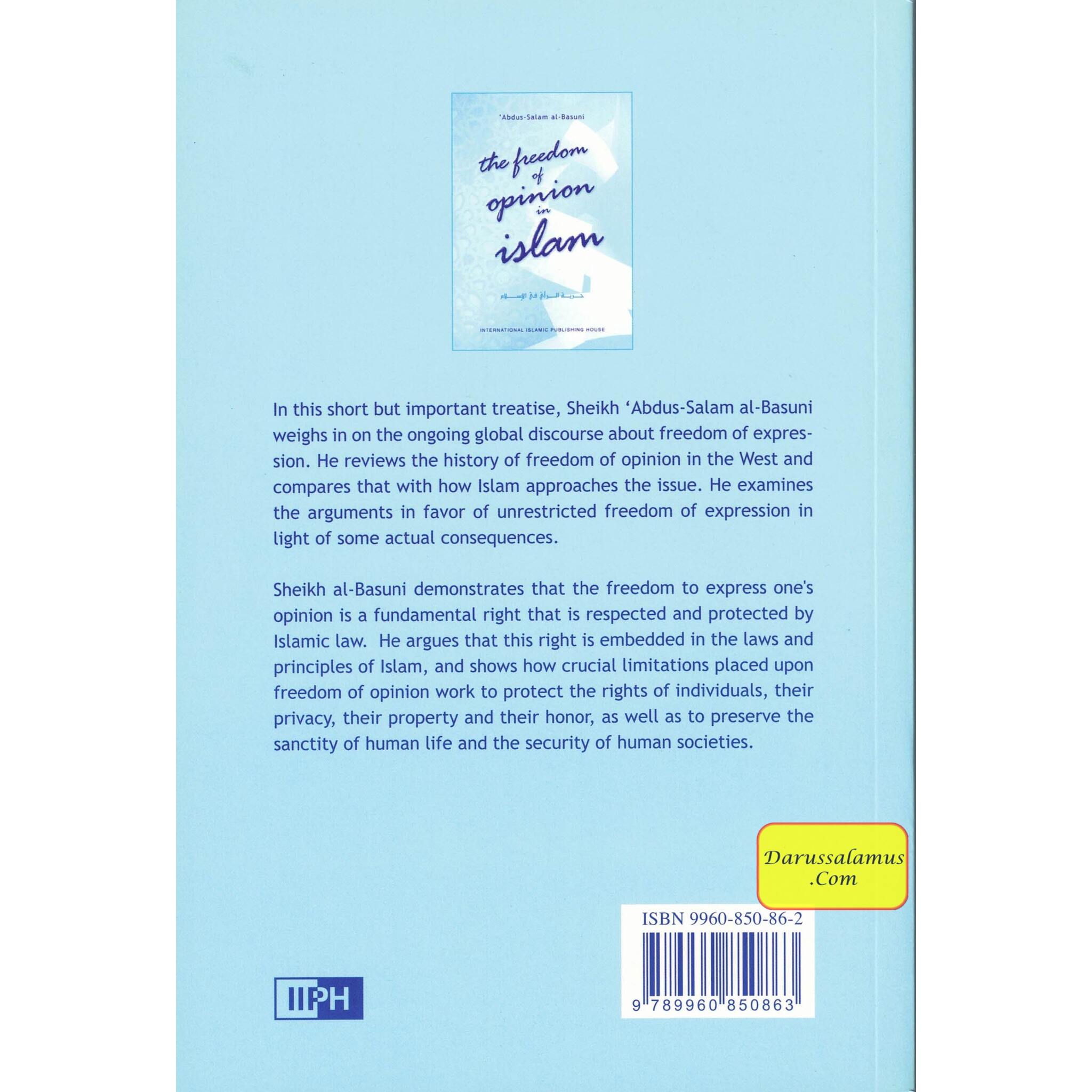 The Freedom of Opinion in Islam By Abdus-Salam al-Basuni、mySite、topwebapps