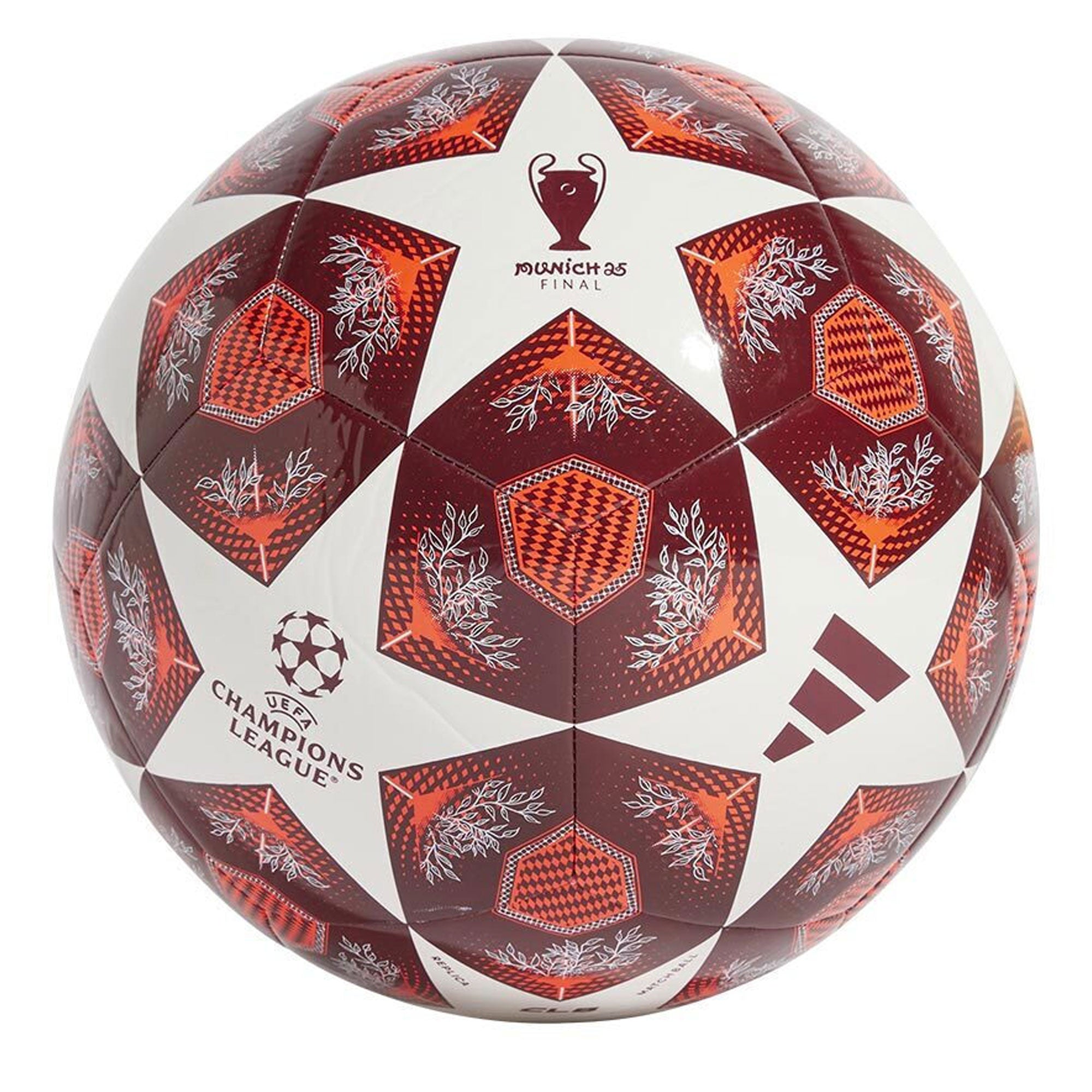 adidas UCL 2024/25 Club Ball White/Solar Red、mySite、noshort